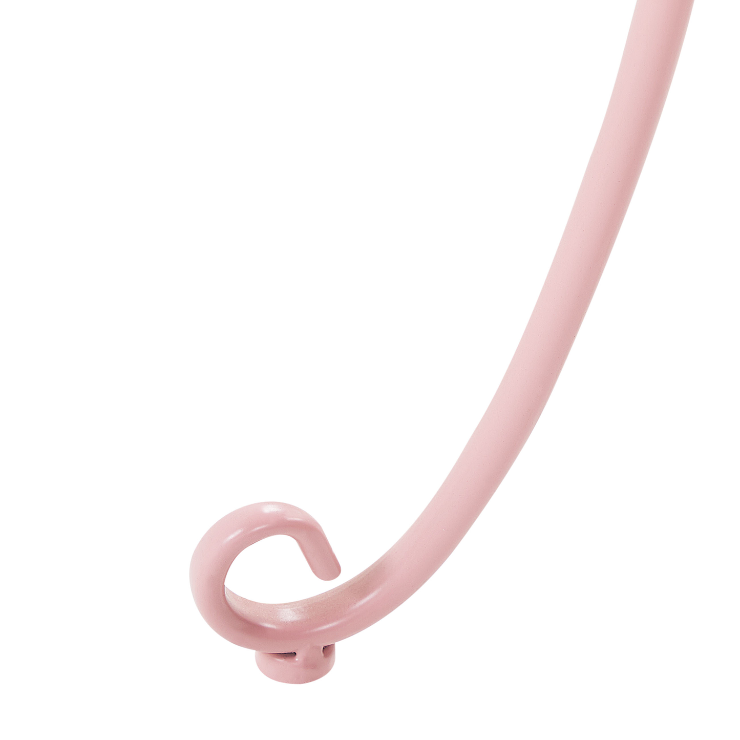 Outdoor Beistelltisch CAVINIA 40 cm 40 cm Metall Rosa