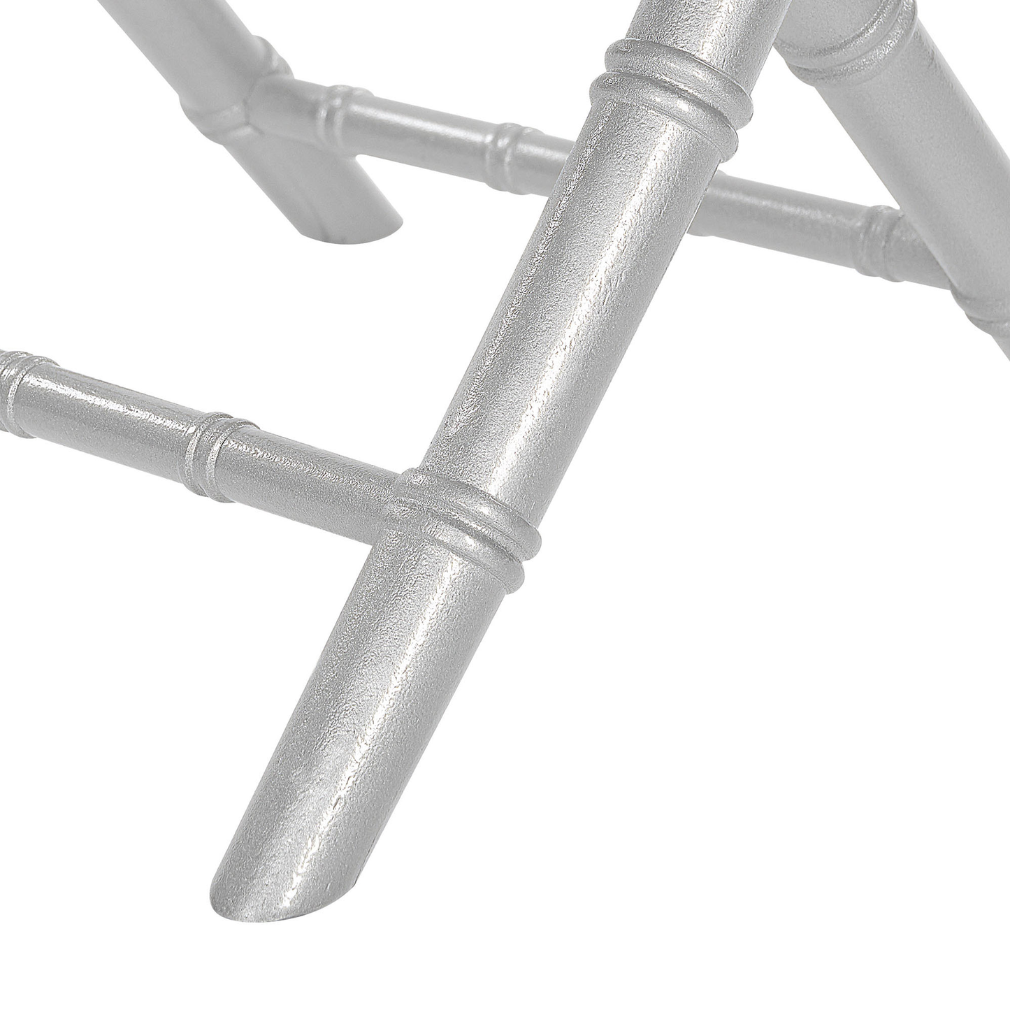 Esszimmerstuhl 4er Set klappbar MACHIAS Buchenholz Silber