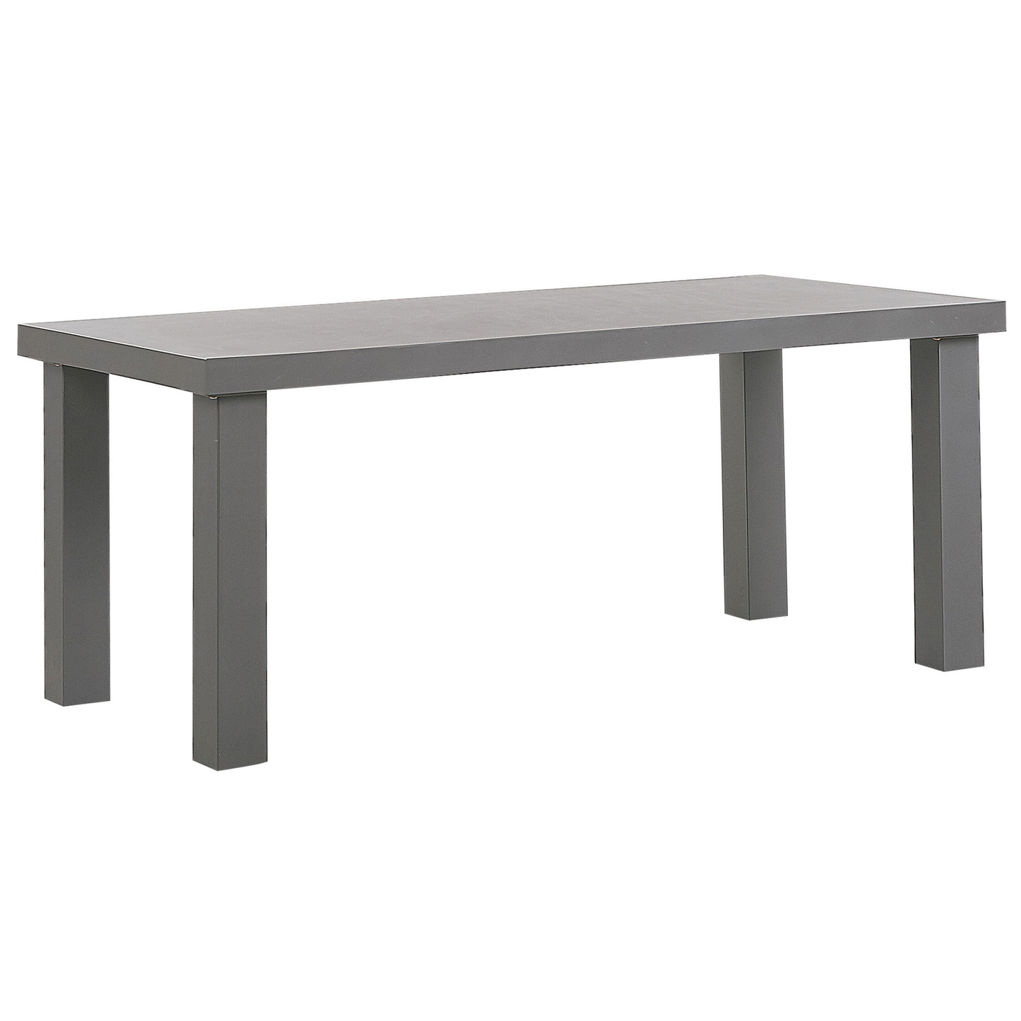 Gartenmöbel Set mit Hockern 6-Sitzer TARANTO Beton Grau