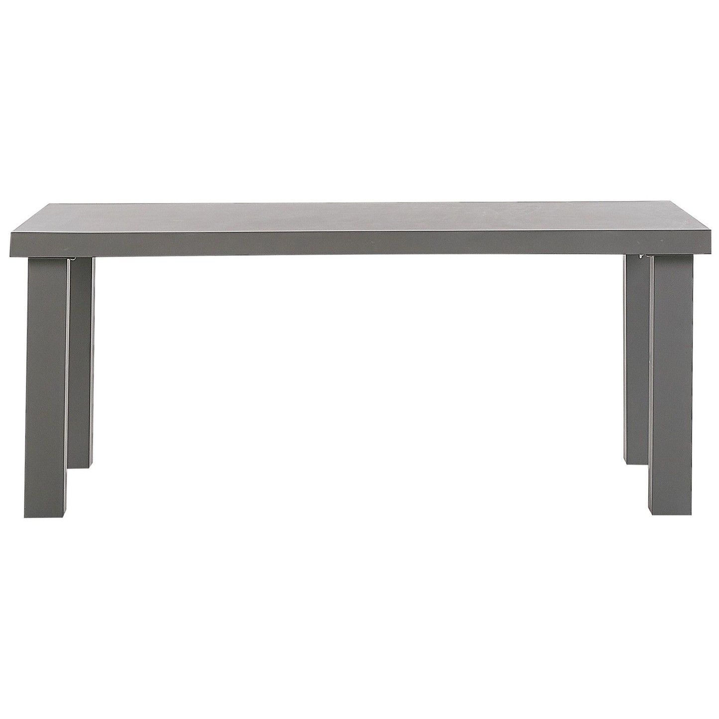 Gartenmöbel Set mit Hockern 6-Sitzer TARANTO Beton Grau