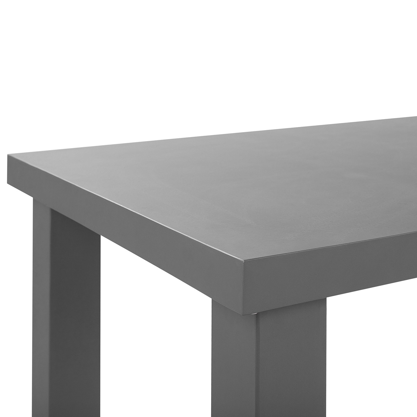 Gartenmöbel Set mit Hockern 6-Sitzer TARANTO Beton Grau