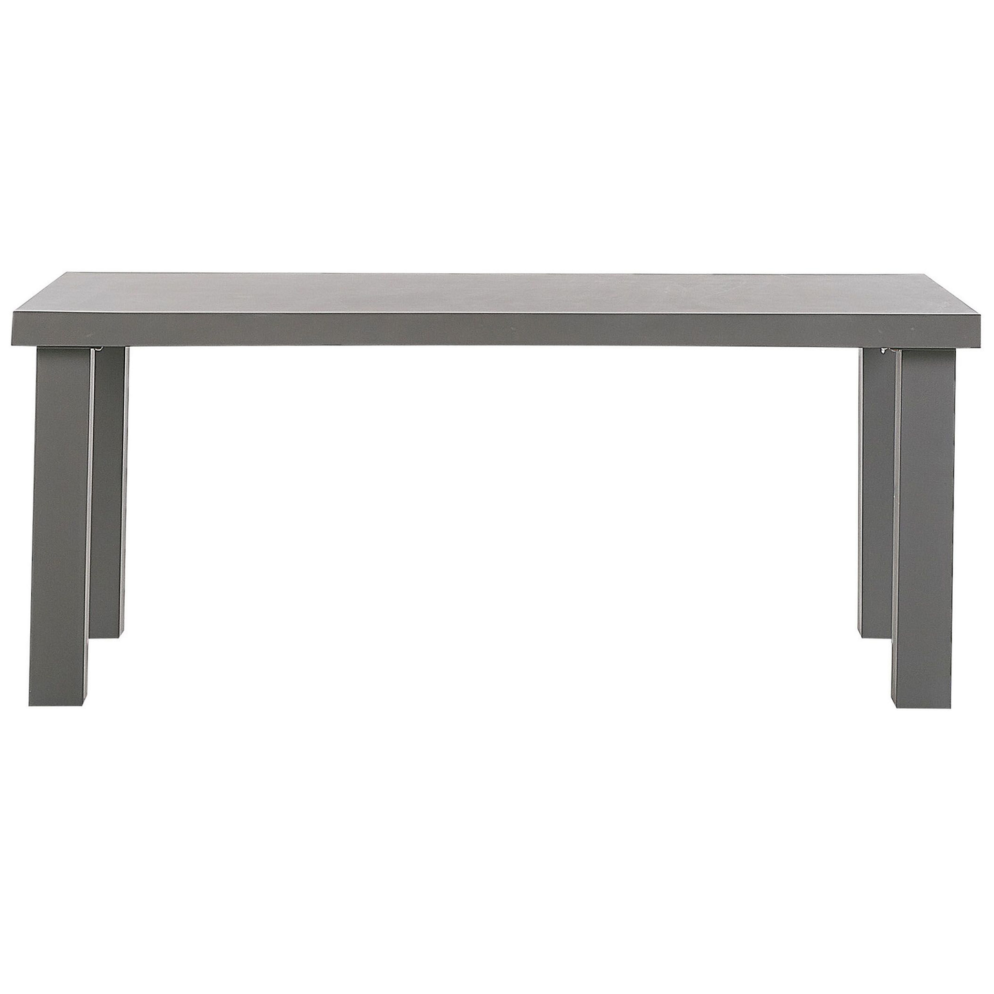 Gartenmöbel Set mit Bänken 4-Sitzer TARANTO Beton Grau