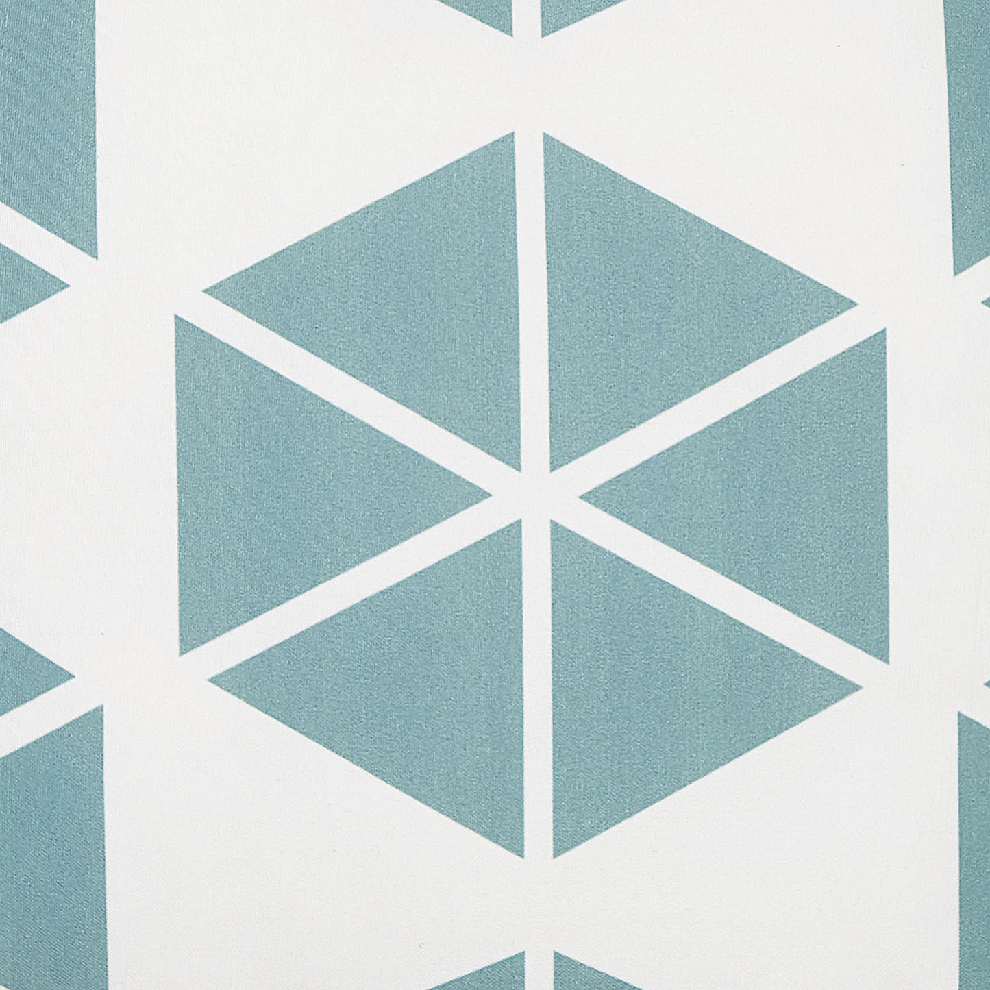 Gartenkissen 2er Set RIGOSA Geometrisches Muster 45 x 45 cm Hellblau