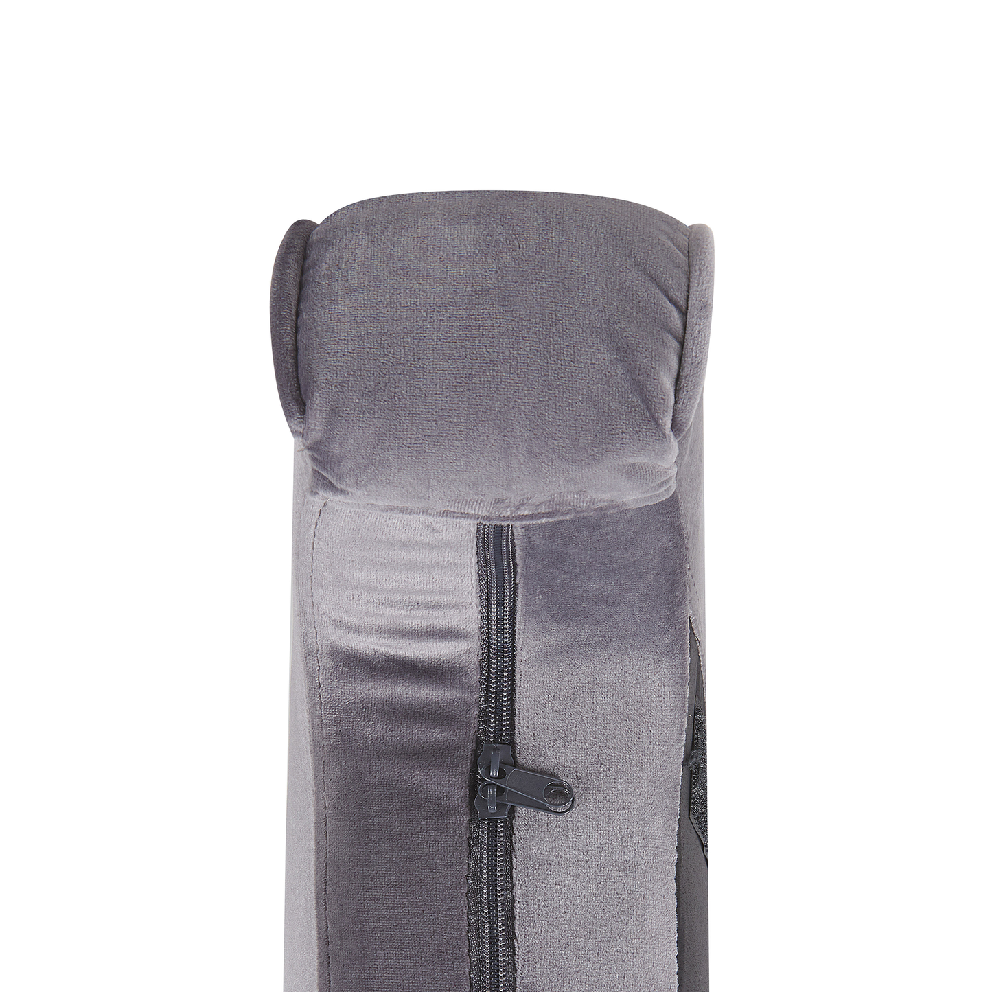 Sessel SANDSET Samtstoff Grau