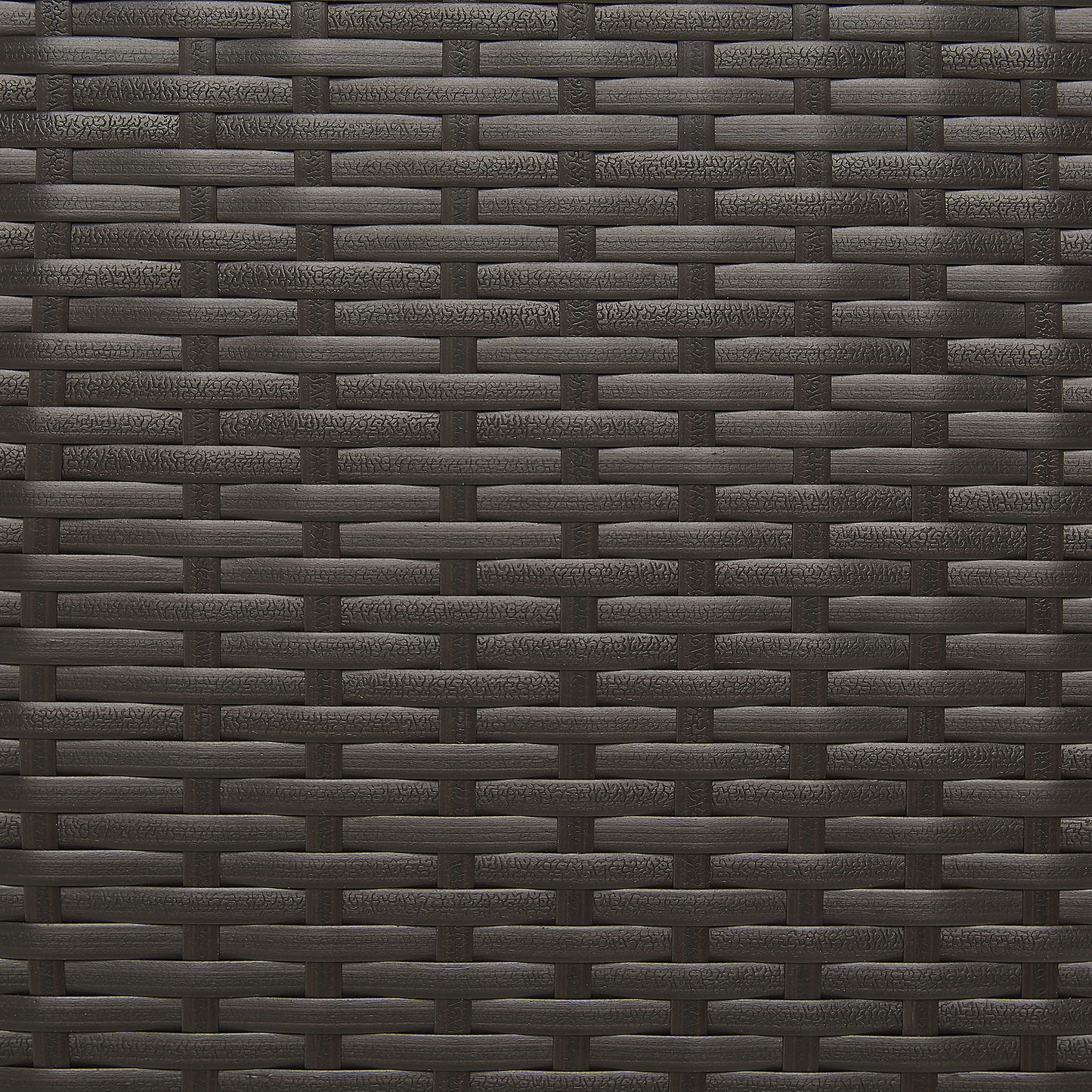 Aufbewahrungsbox MODENA Polyrattan 155 cm 75 cm Braun