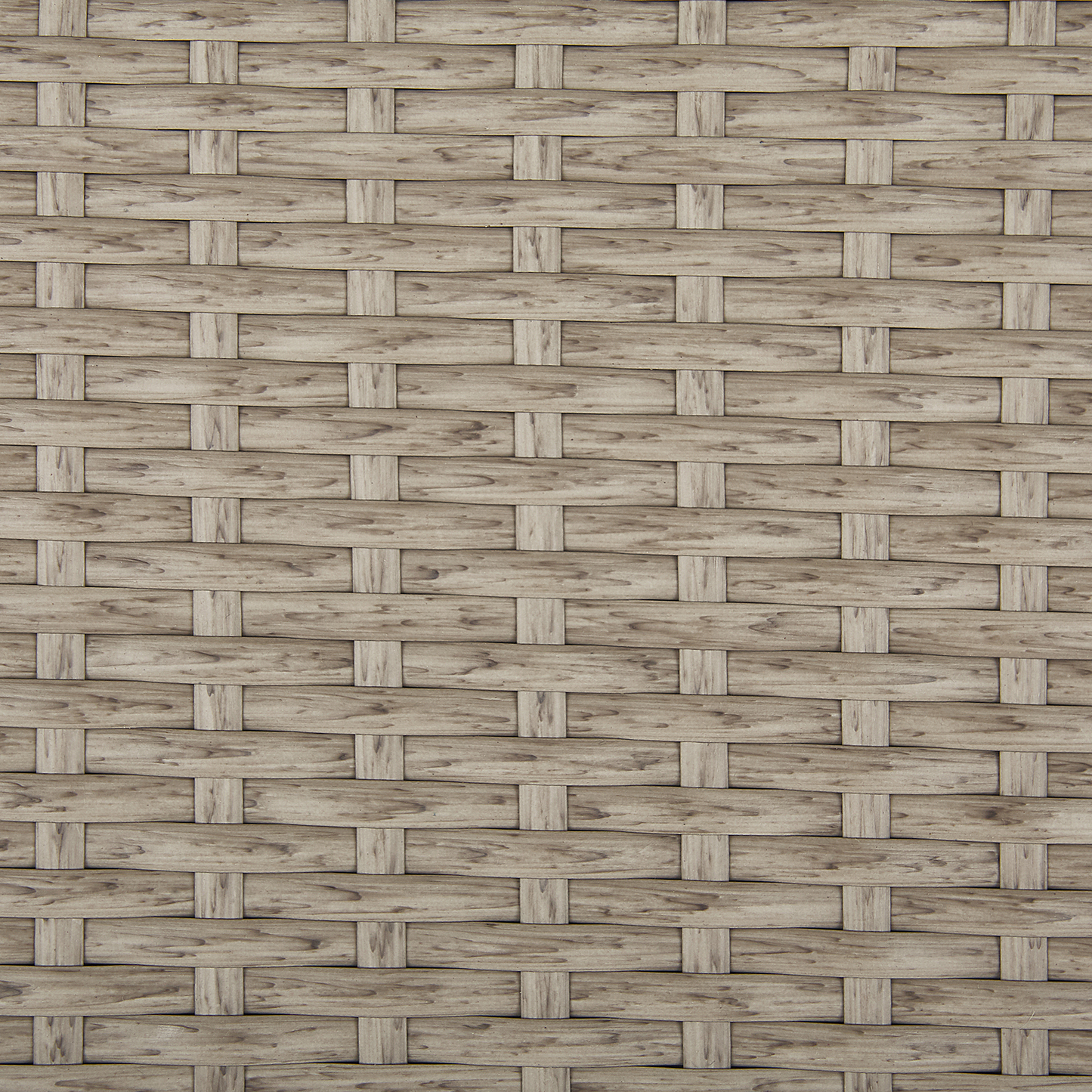 Aufbewahrungsbox MODENA Polyrattan 126 cm 46 cm Taupe