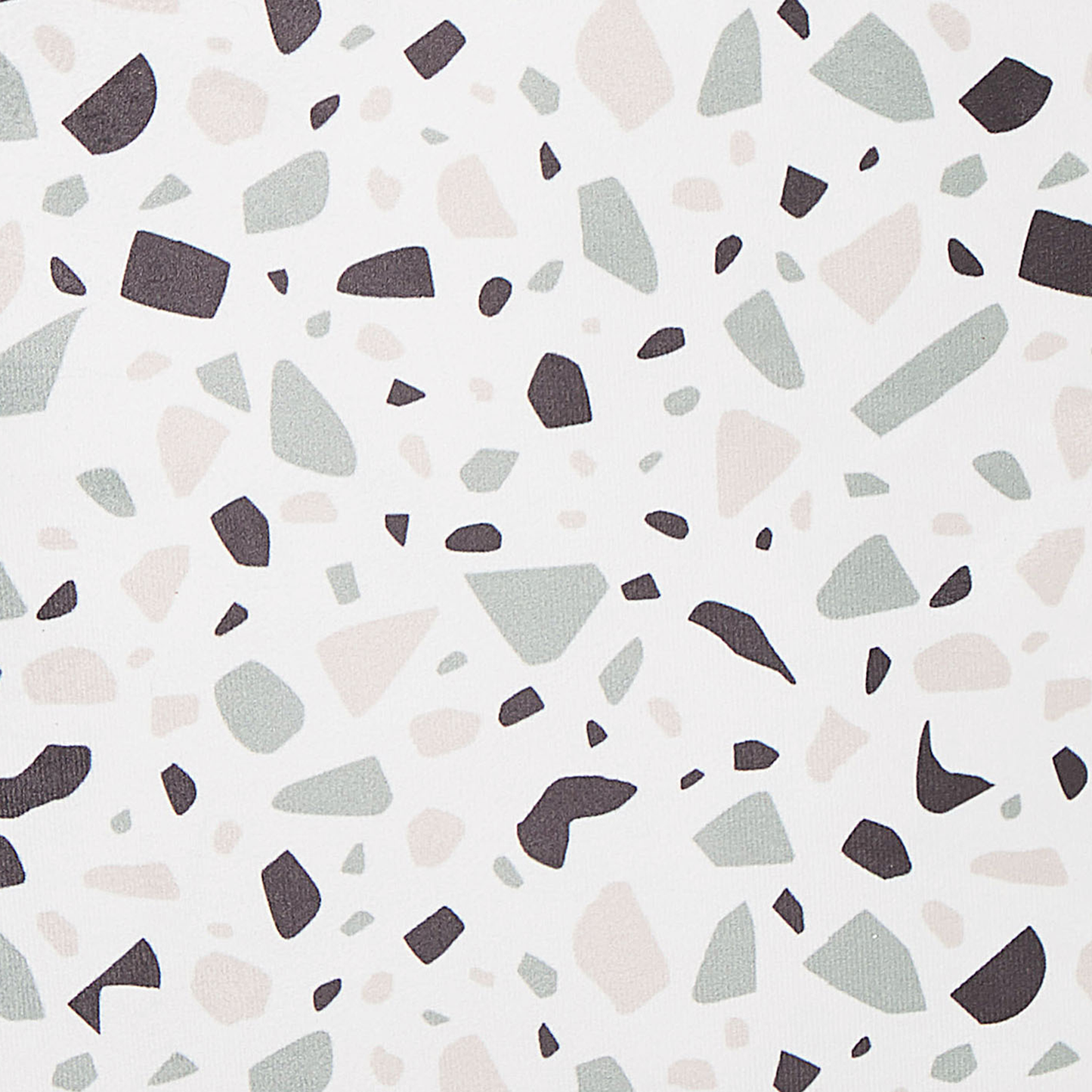 Dekokissen 2er Set LAVENDER Samtstoff 45 x 45 cm Weiss Terrazzo Optik