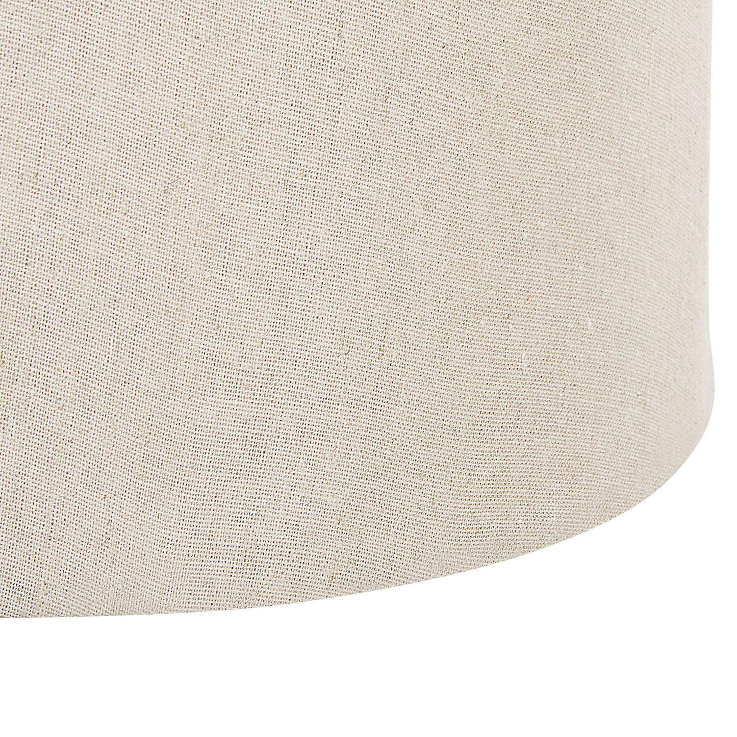 Pouf mit Stauraum beige ⌀ 33 cm rund für Kinder APACHE