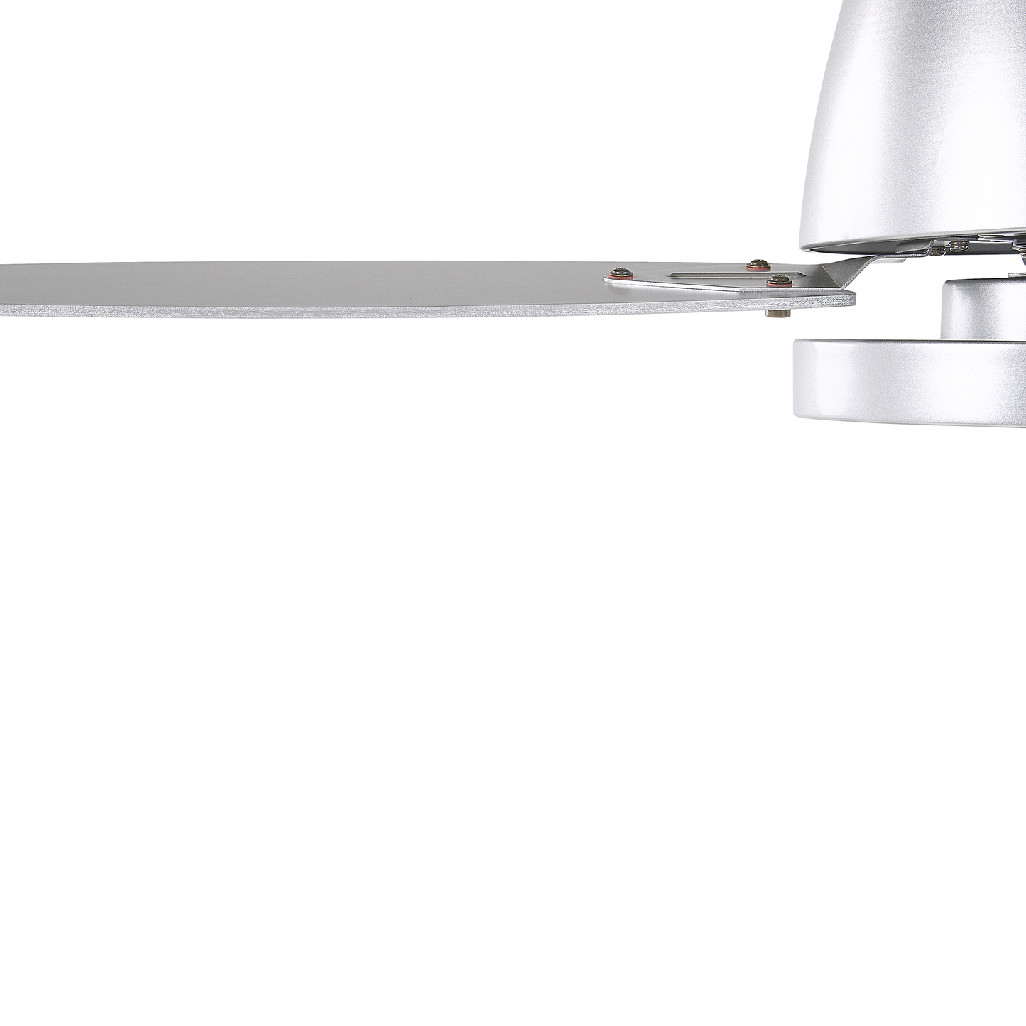 Deckenventilator mit Licht MLAVA mit Fernbedienung Silber