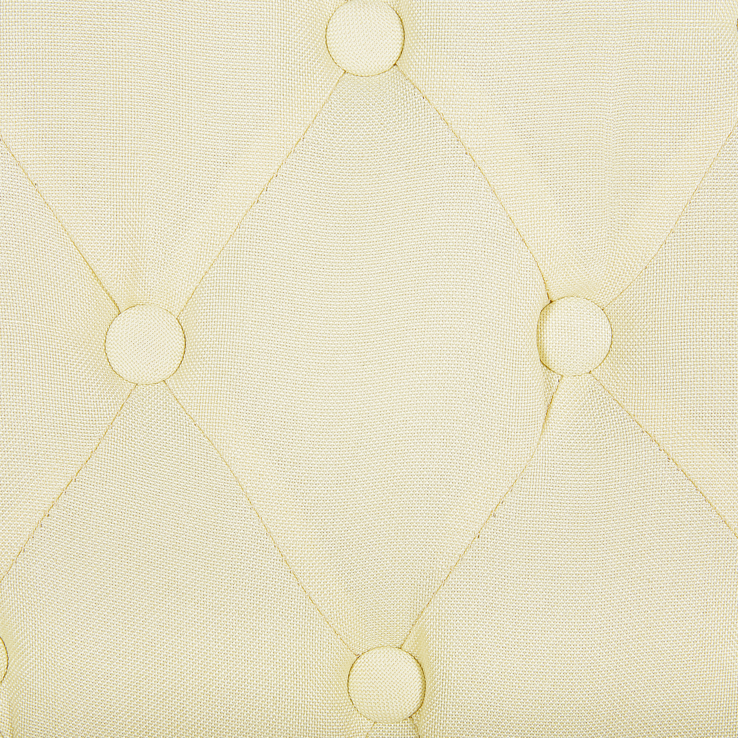 Esszimmerstuhl 2er Set VELVA Stoff Creme