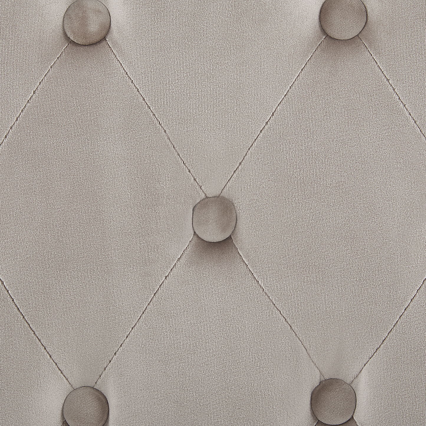 Esszimmerstuhl 2er Set Samtstoff Grau VELVA