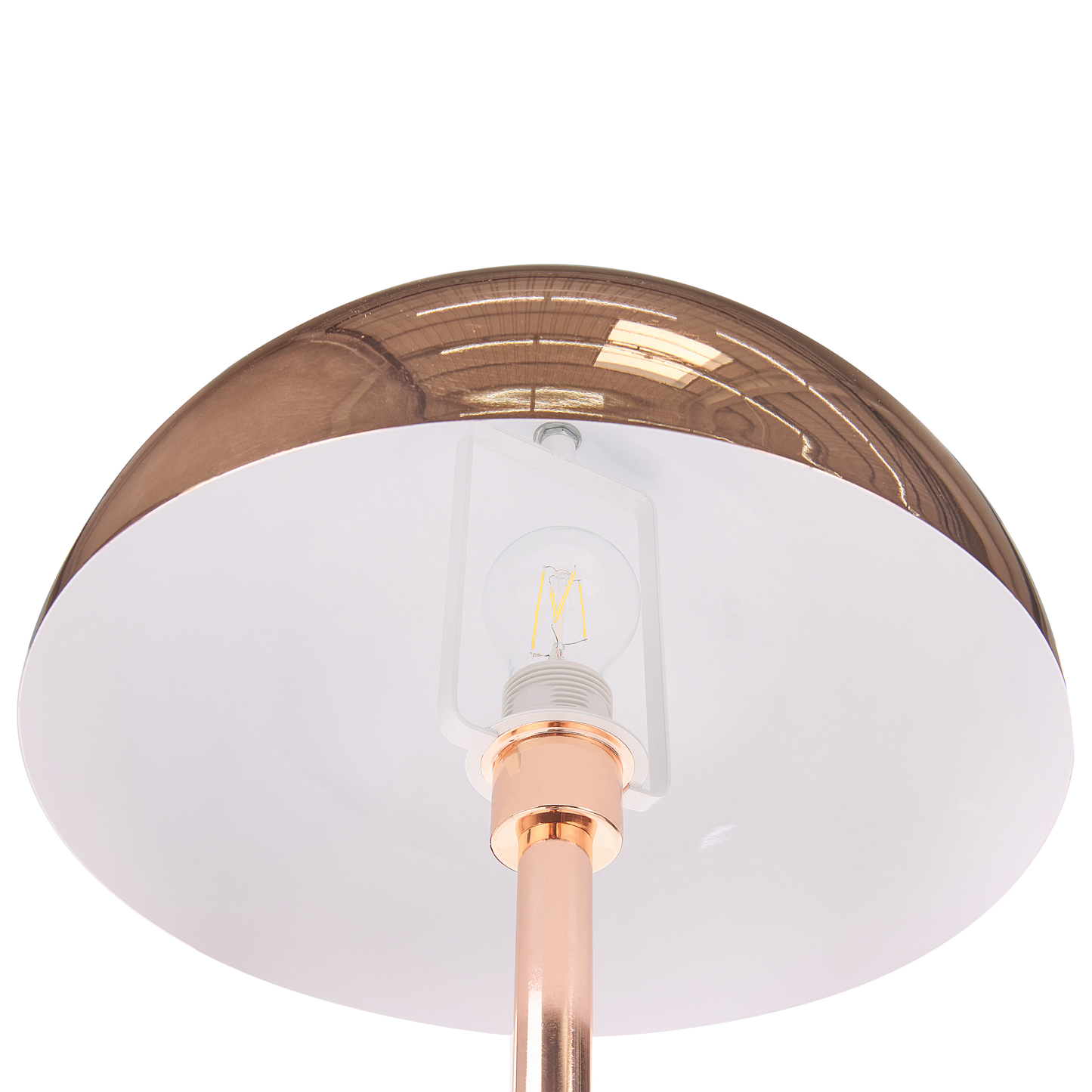 Stehlampe MACASIA Metall Kupfer
