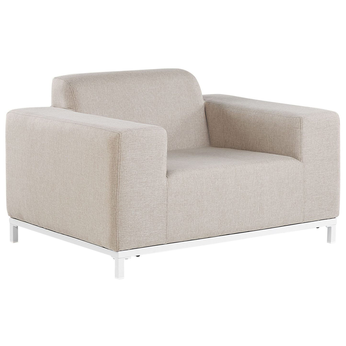 Lounge Set mit Tisch 5-Sitzer ROVIGO Beige