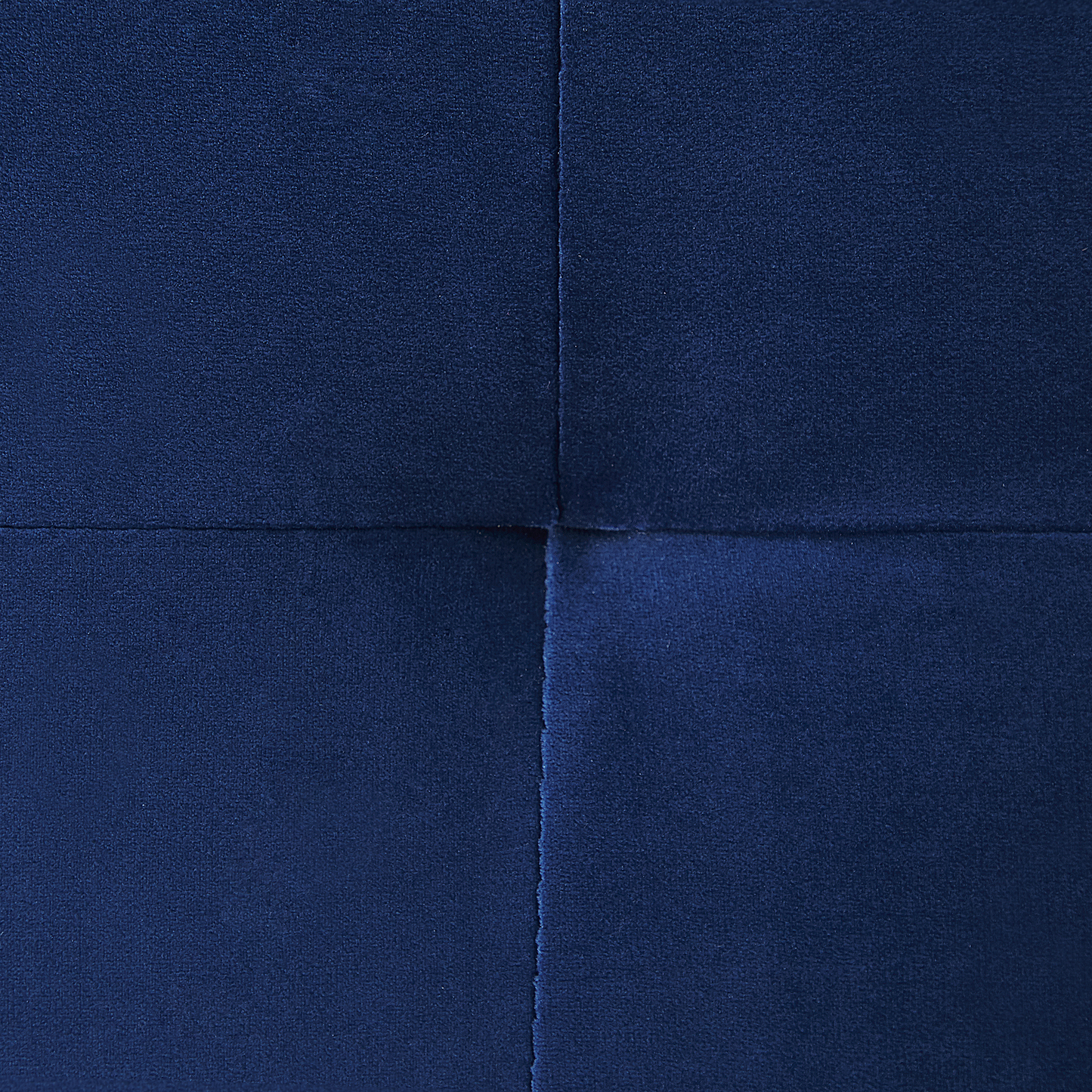 Ecksofa Samtstoff marineblau linksseitig 5-Sitzer NORREA