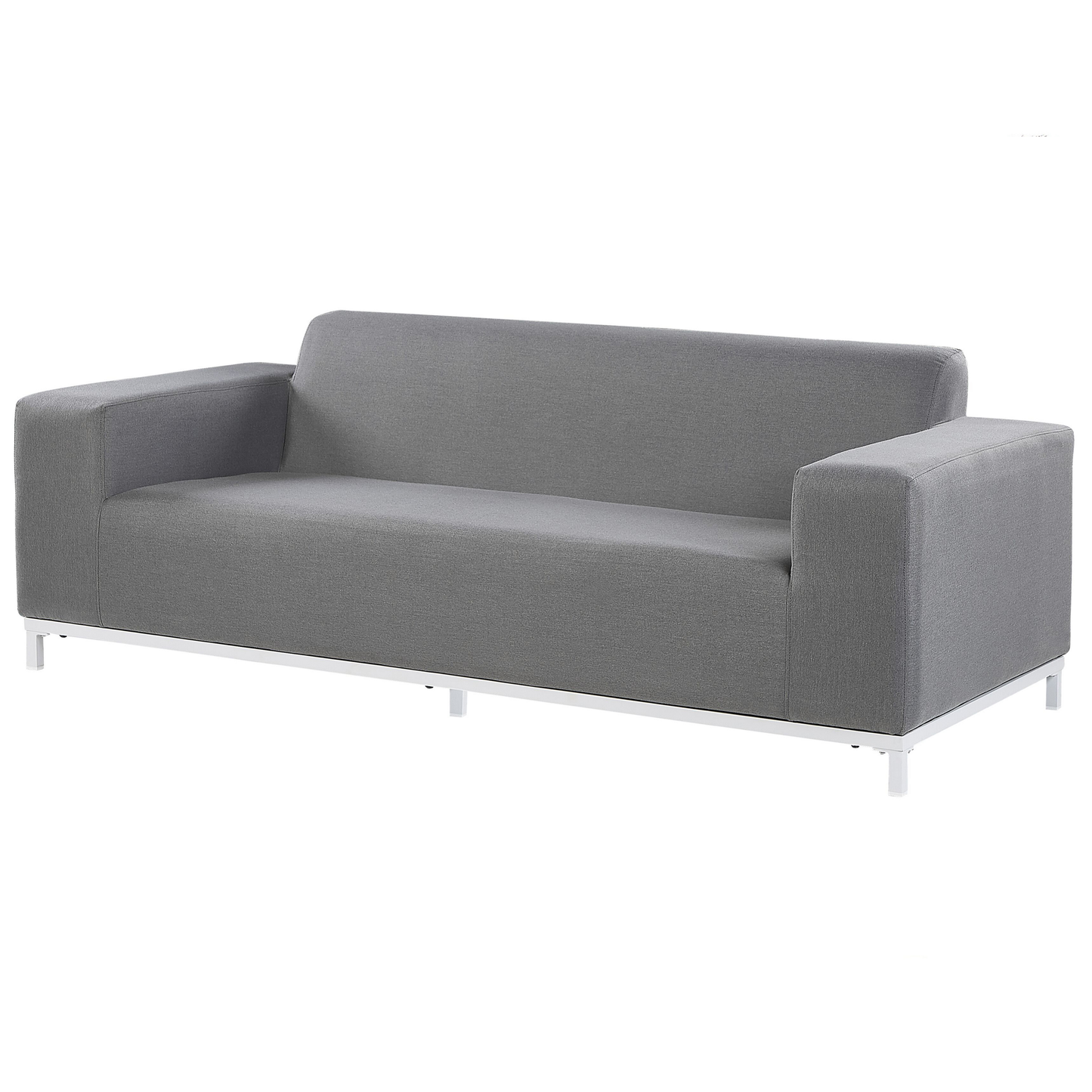 Lounge Set mit Tisch 5-Sitzer ROVIGO Grau