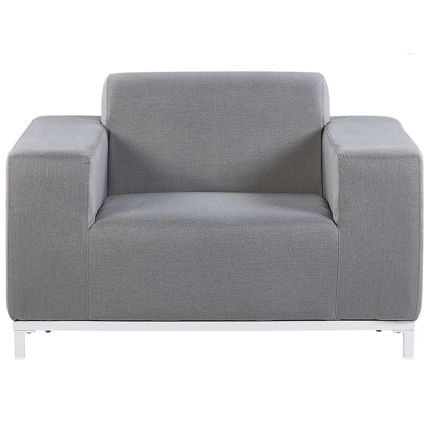 Lounge Set mit Tisch 5-Sitzer ROVIGO Grau