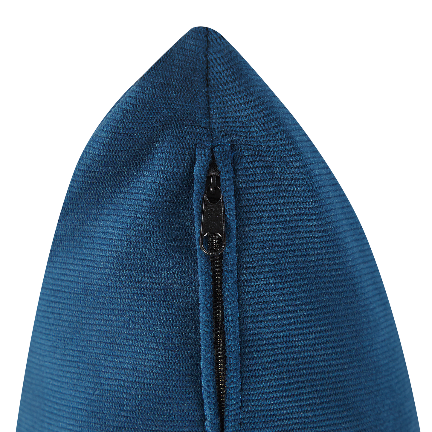 Ecksofa Cord linksseitig marineblau LUNNER