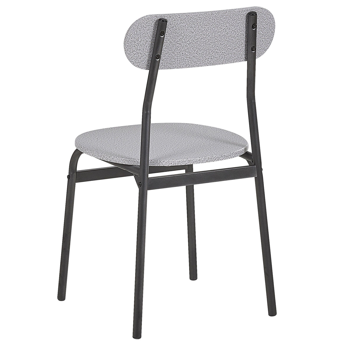 Esszimmer Set VELDEN Hellgrau 4-Sitzer