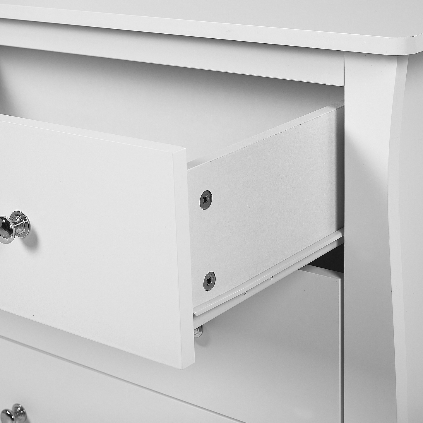 Kommode mit 6 Schubladen WINCHESTER 75 cm Weiss