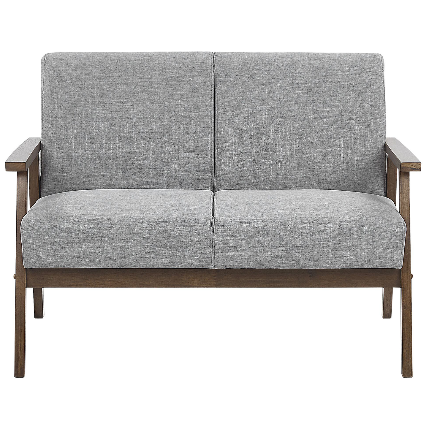 Sofa Set grau 6-Sitzer ASNES