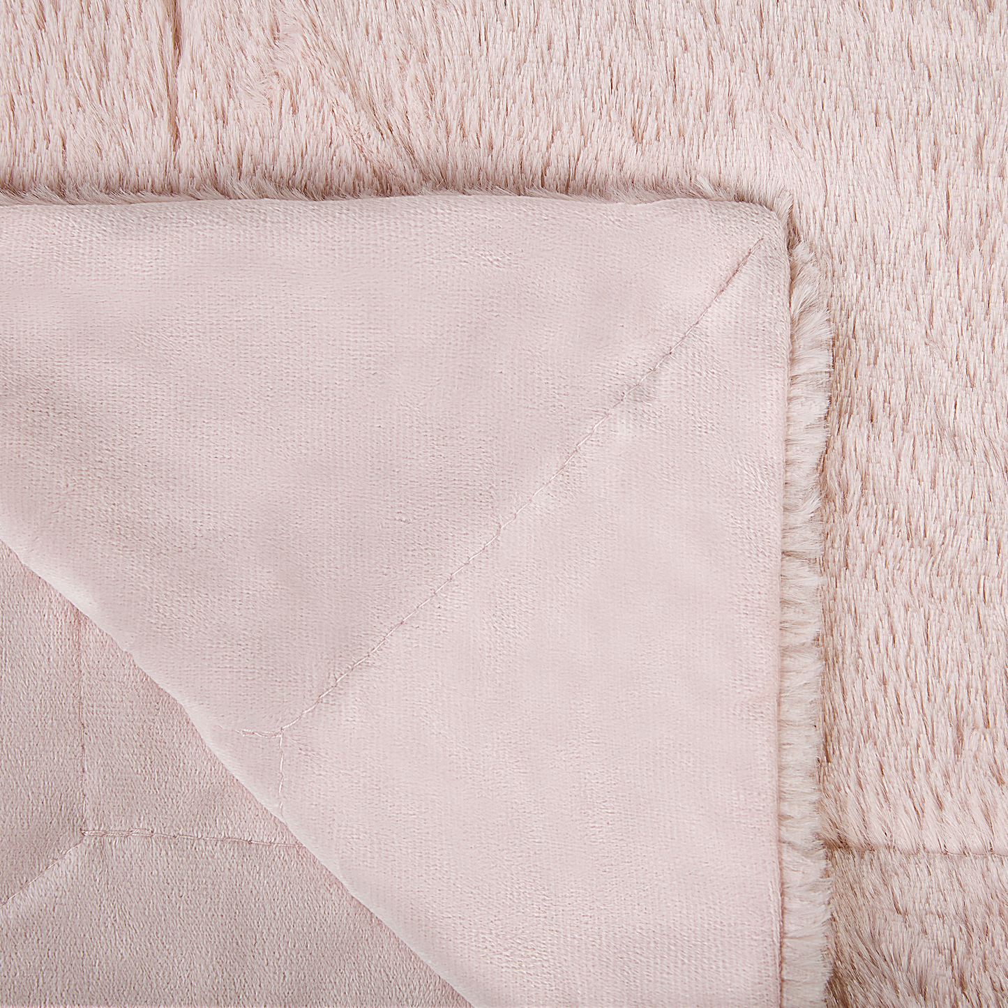 Kuscheldecke GELIK 180 x 200 cm Rosa