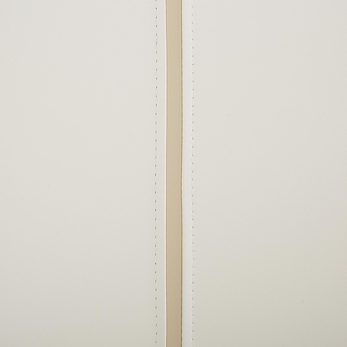 Bett mit Lattenrost Kunstleder BETIN 160 x 200 cm Creme