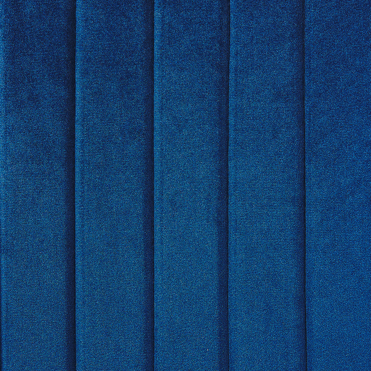 Esszimmerstuhl 2er Set LAVONIA Samtstoff Marineblau