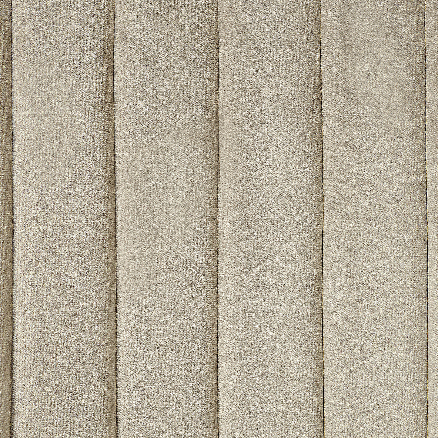 Esszimmerstuhl 2er Set LAVONIA Samtstoff Taupe