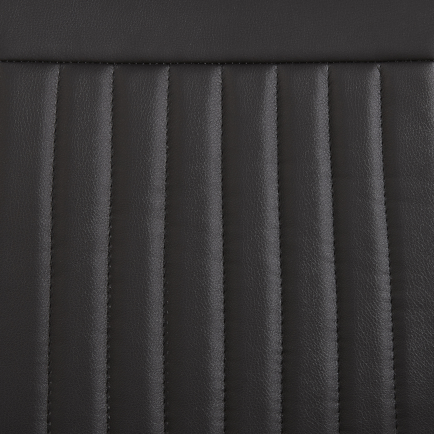 2er Set Kunstleder Esszimmerstuhl Schwarz BRANDOL