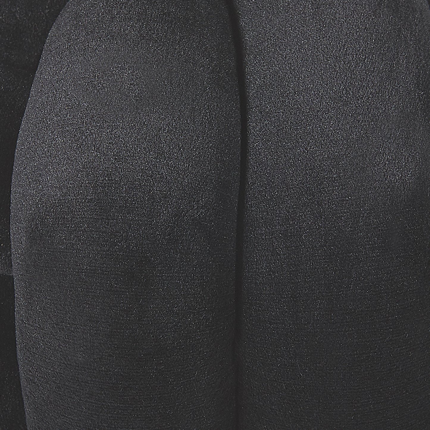 Dekokissen MALNI Samtstoff 20 x 20 cm Schwarz Ohne Muster