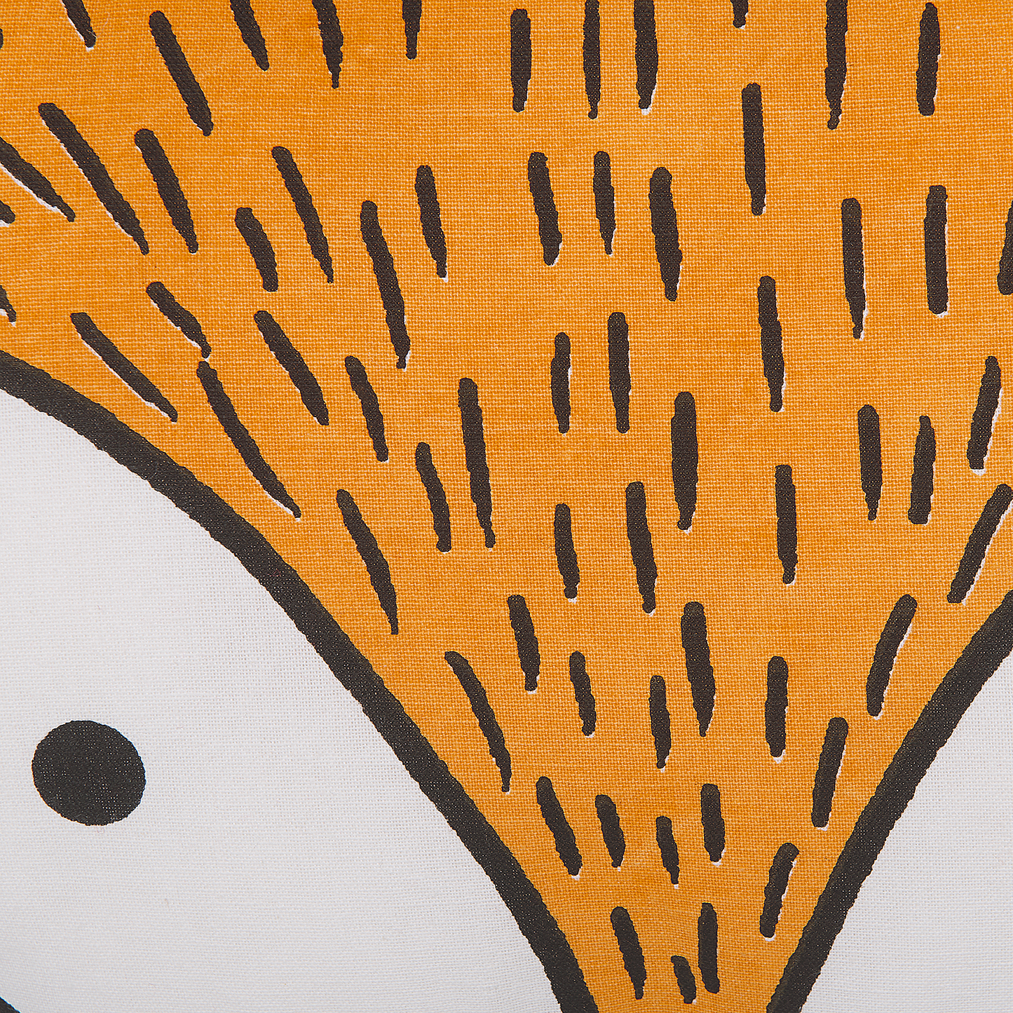Dekokissen orange Fuchsmotiv 50 x 40 cm VADODARA