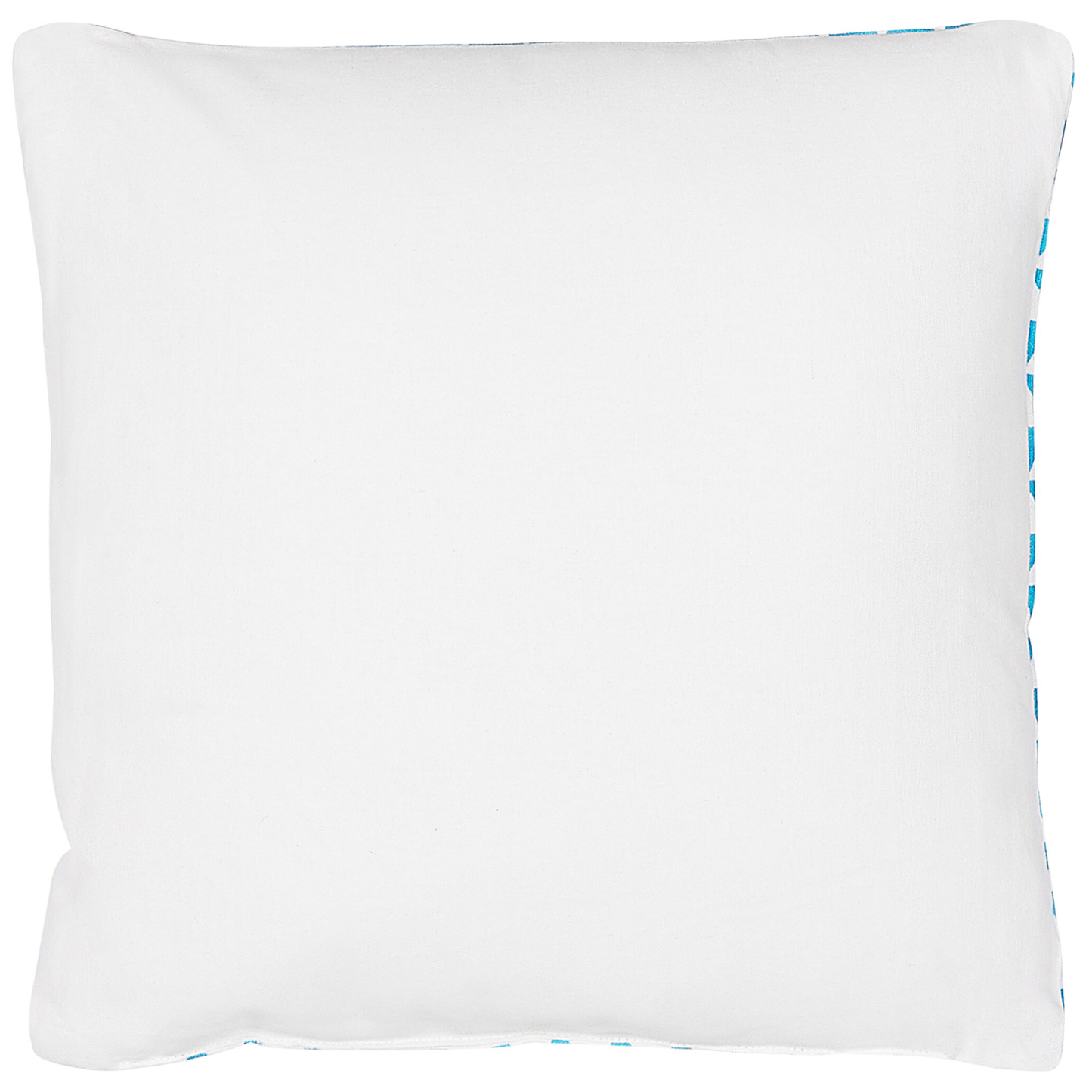 Dekokissen blau mit Aufschrift 40 x 40 cm RADZKOT