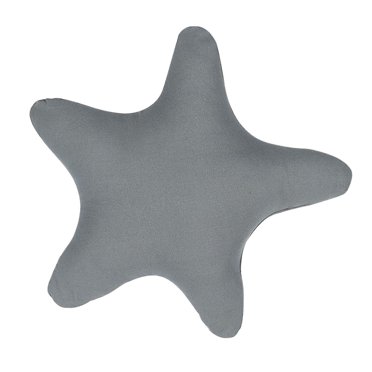 Dekokissen Sternform Baumwolle grau 40 x 40 cm BHOPAL