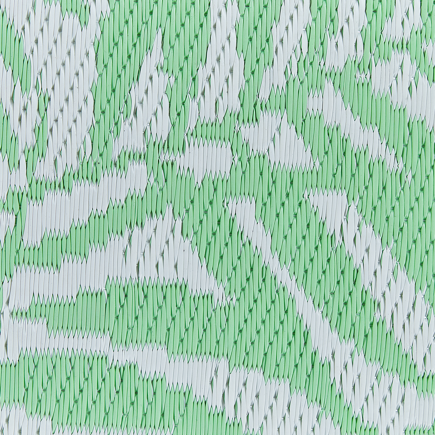 Outdoor Teppich hellgrün 120 x 180 cm Palmenmuster Kurzflor KOTA