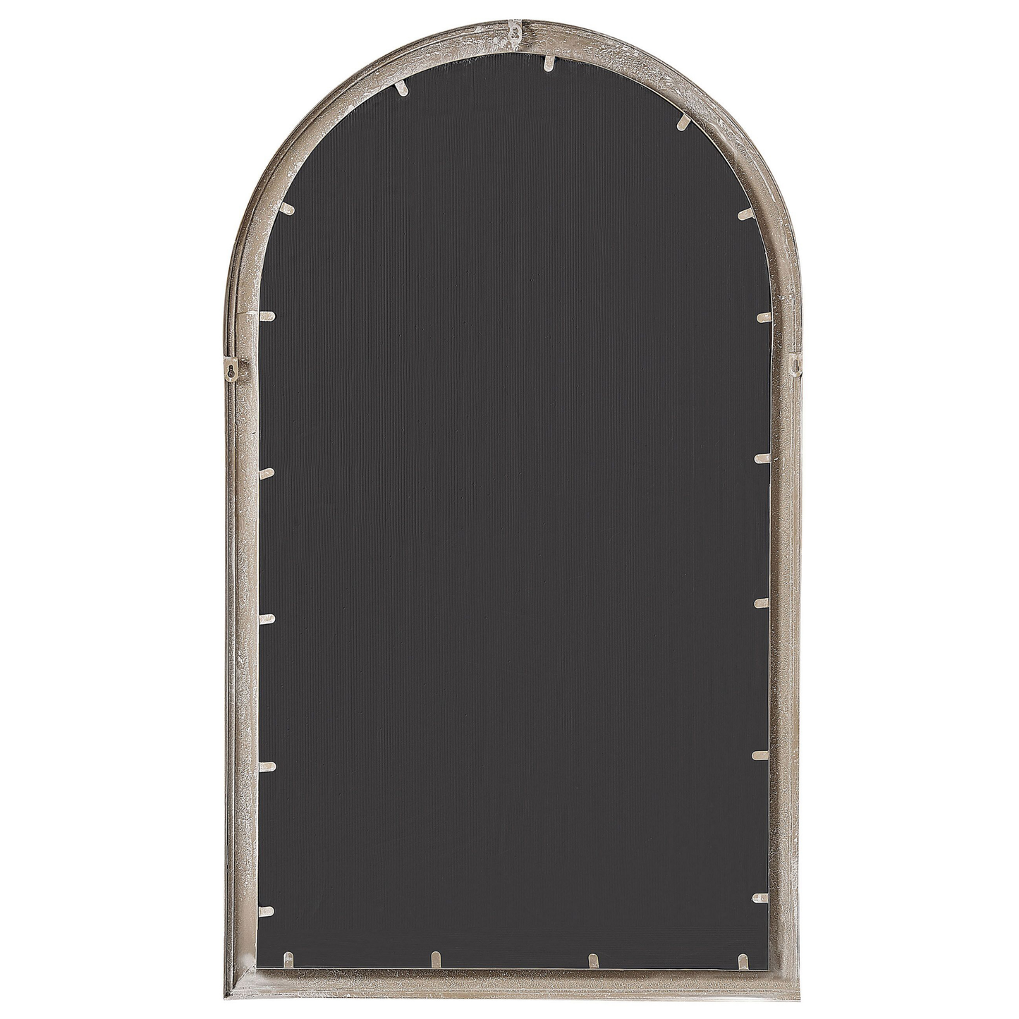 Wandspiegel TREVOL 77 cm 130 cm Metall Beige
