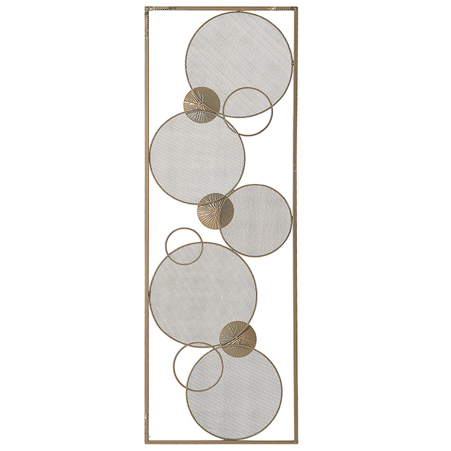 Wandobjekt TUNGSTEN Metall 90 cm Gold