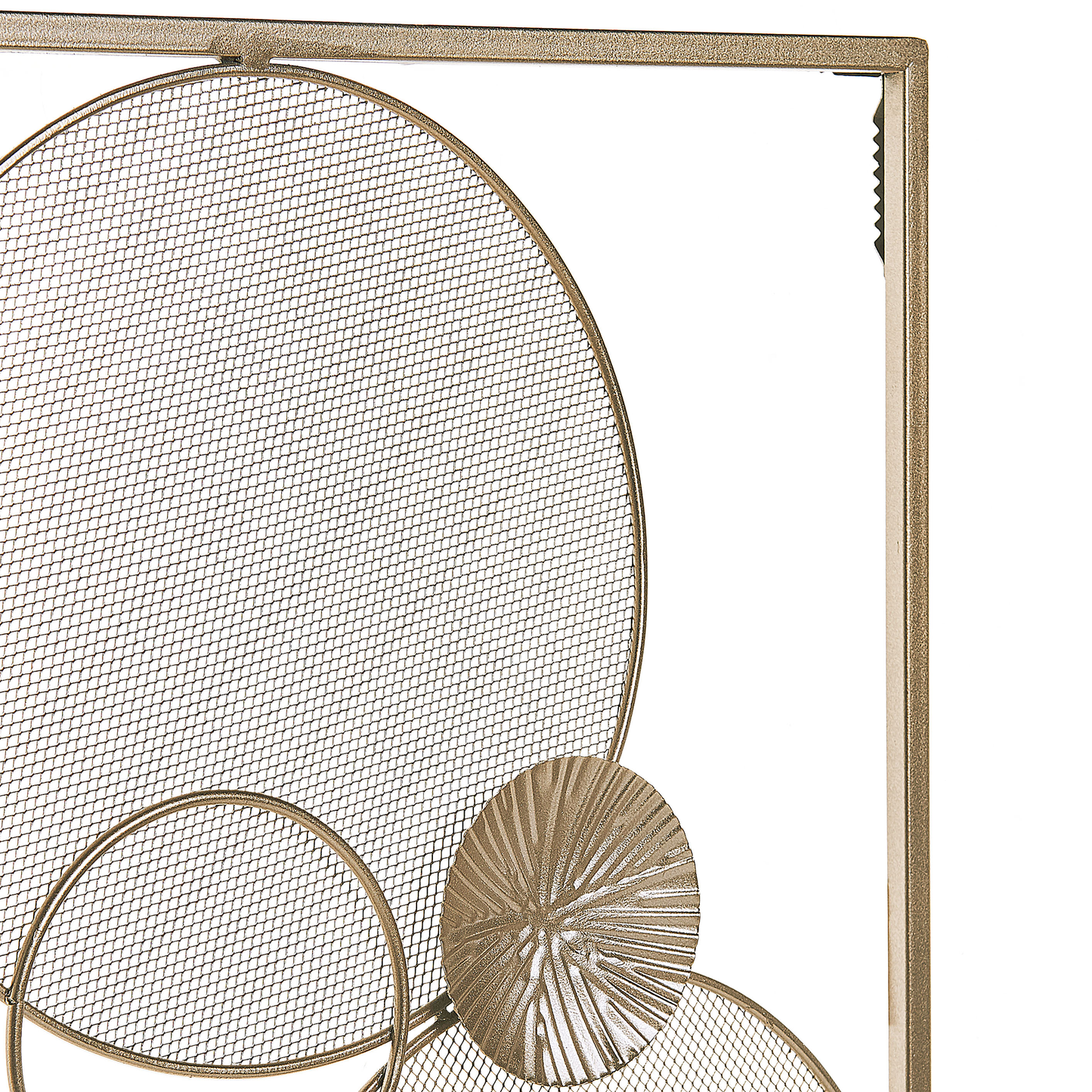 Wandobjekt TUNGSTEN Metall 90 cm Gold