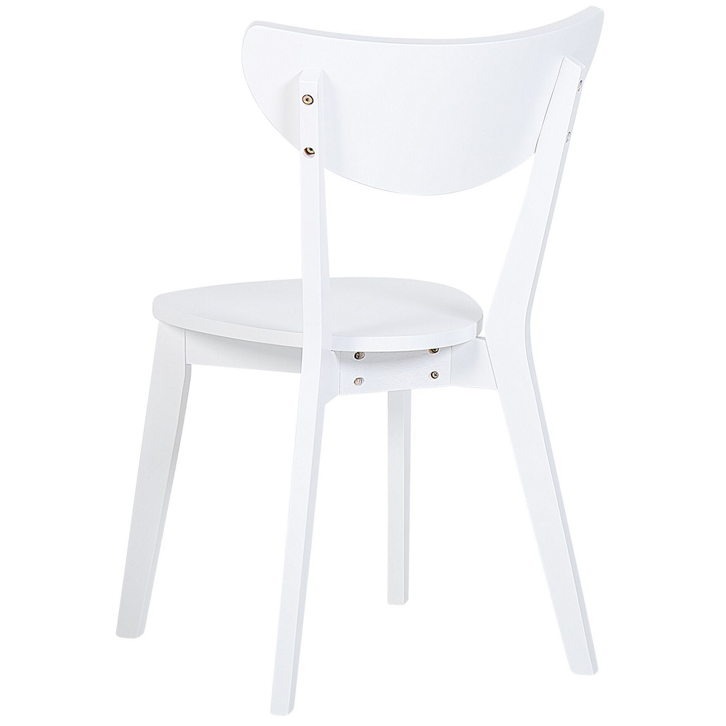 Esszimmer Set ROXBY Weiss 4-Sitzer