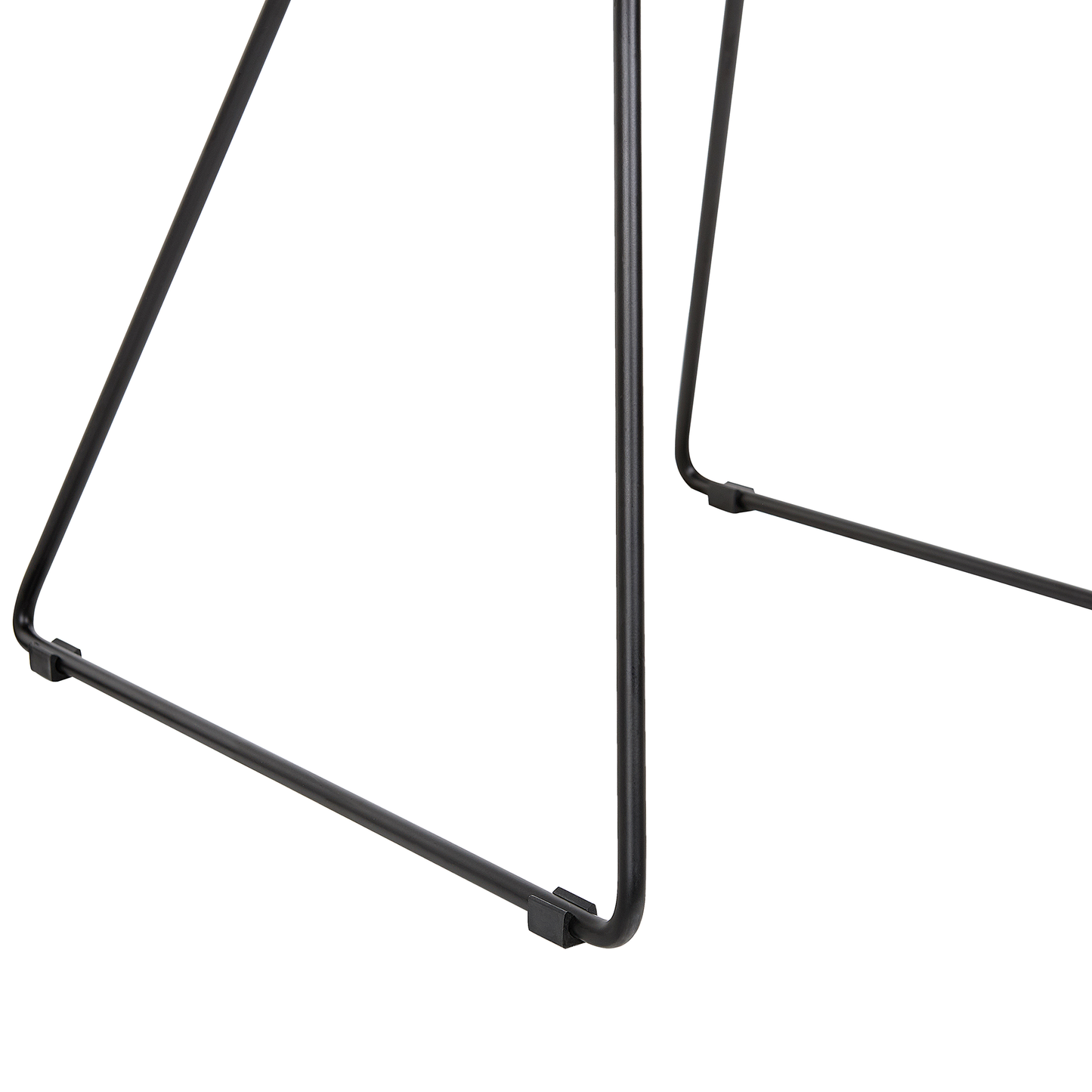 Esszimmerstuhl 2er Set AURORA Metall Schwarz