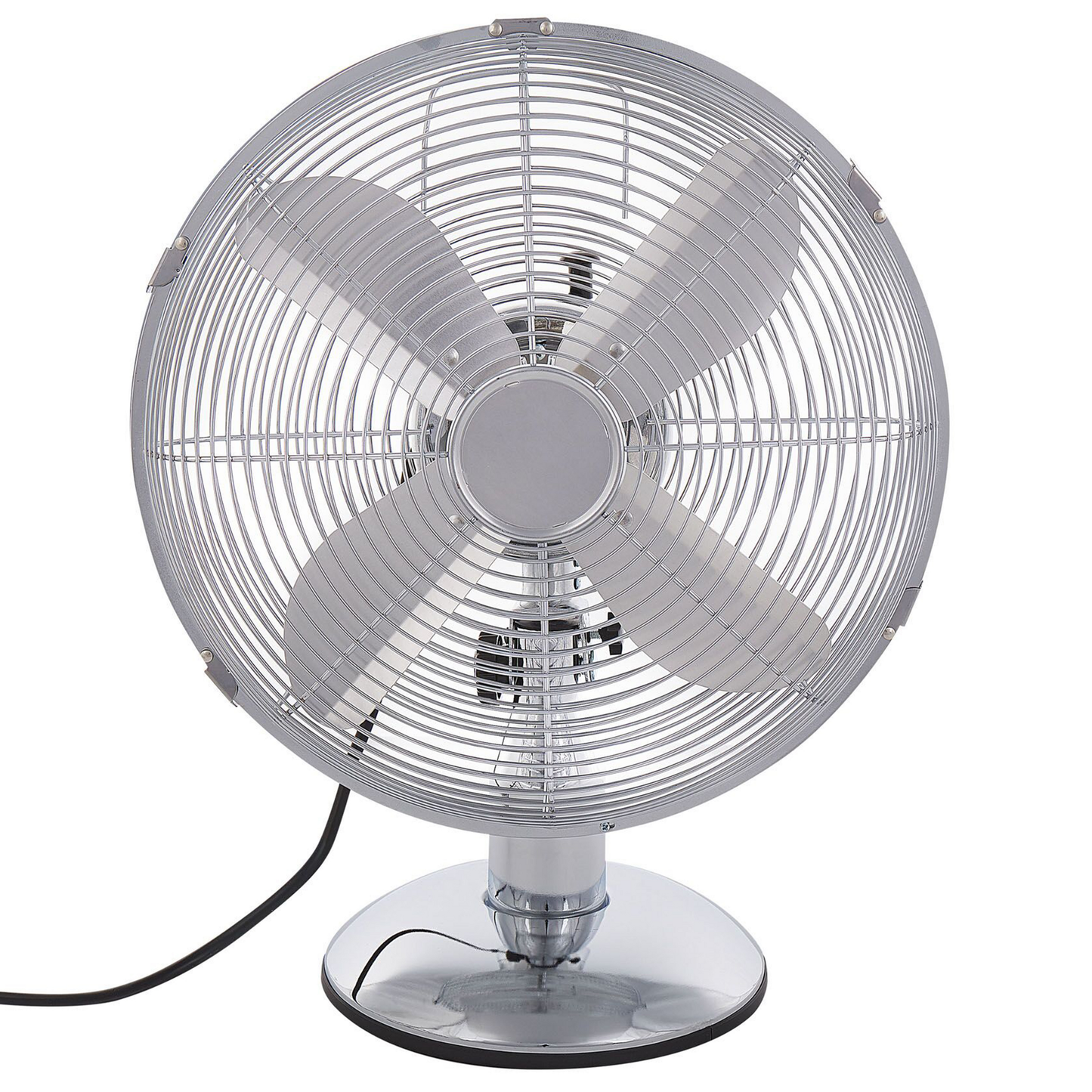 Tischventilator Metall silber 42 cm WENSUM