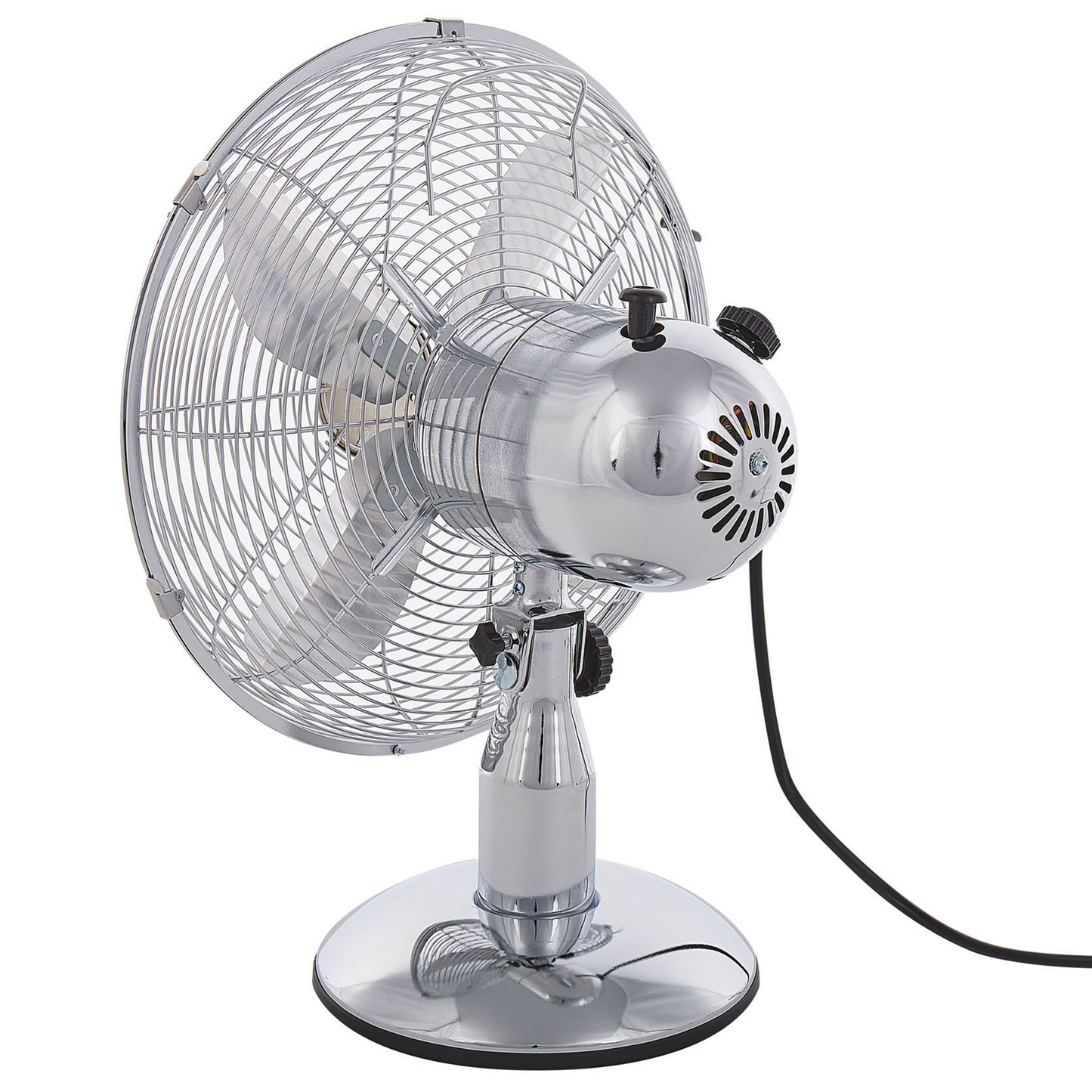 Tischventilator Metall silber 42 cm WENSUM