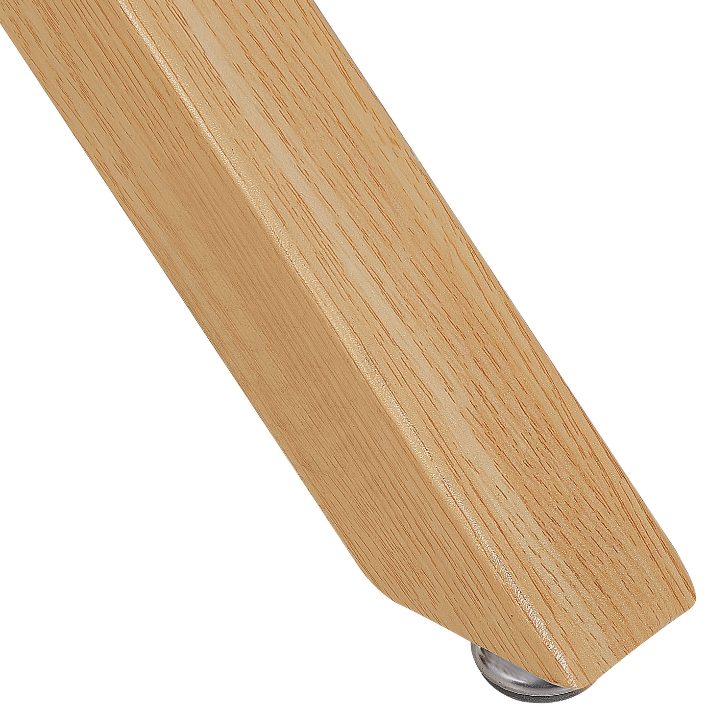 Esstisch Sicherheitsglas / heller Holzfarbton ⌀ 90 cm ALTURA
