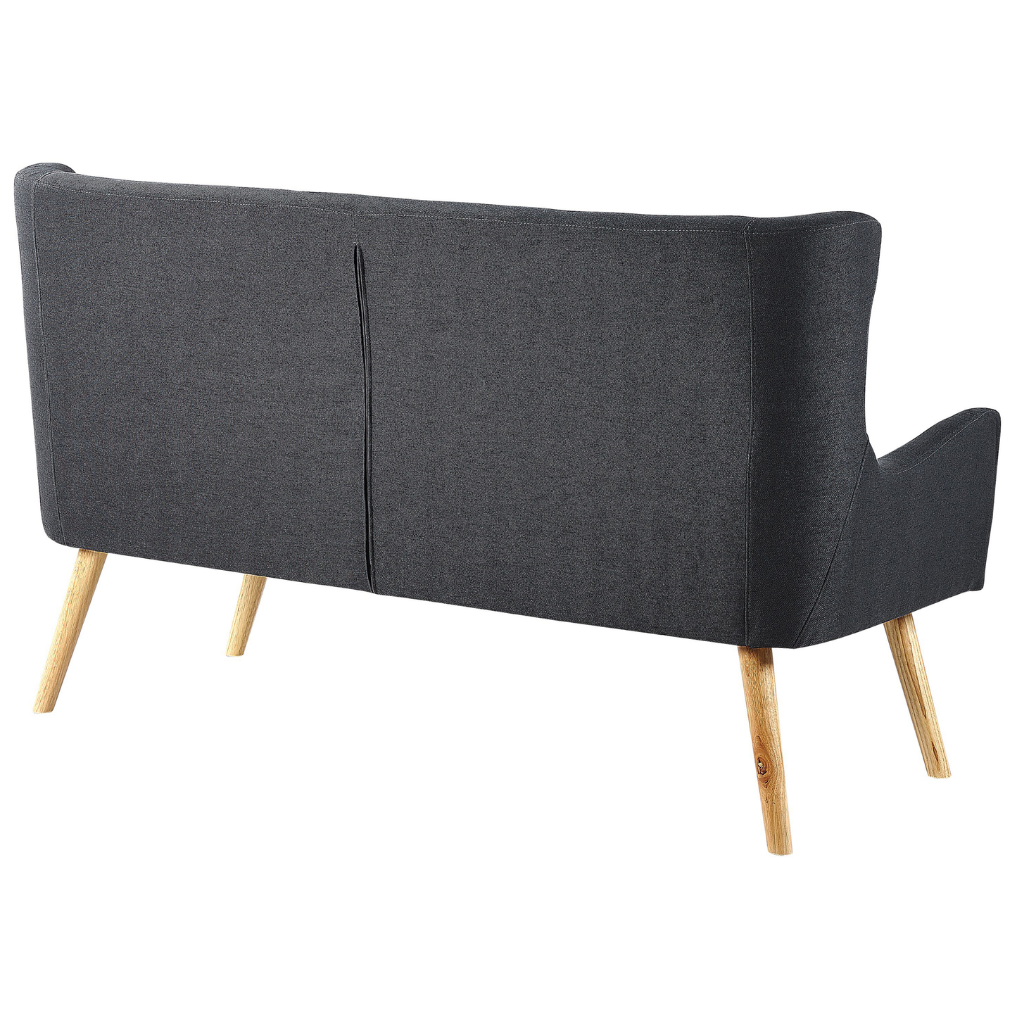 2-Sitzer Küchensofa schwarz SKIBBY