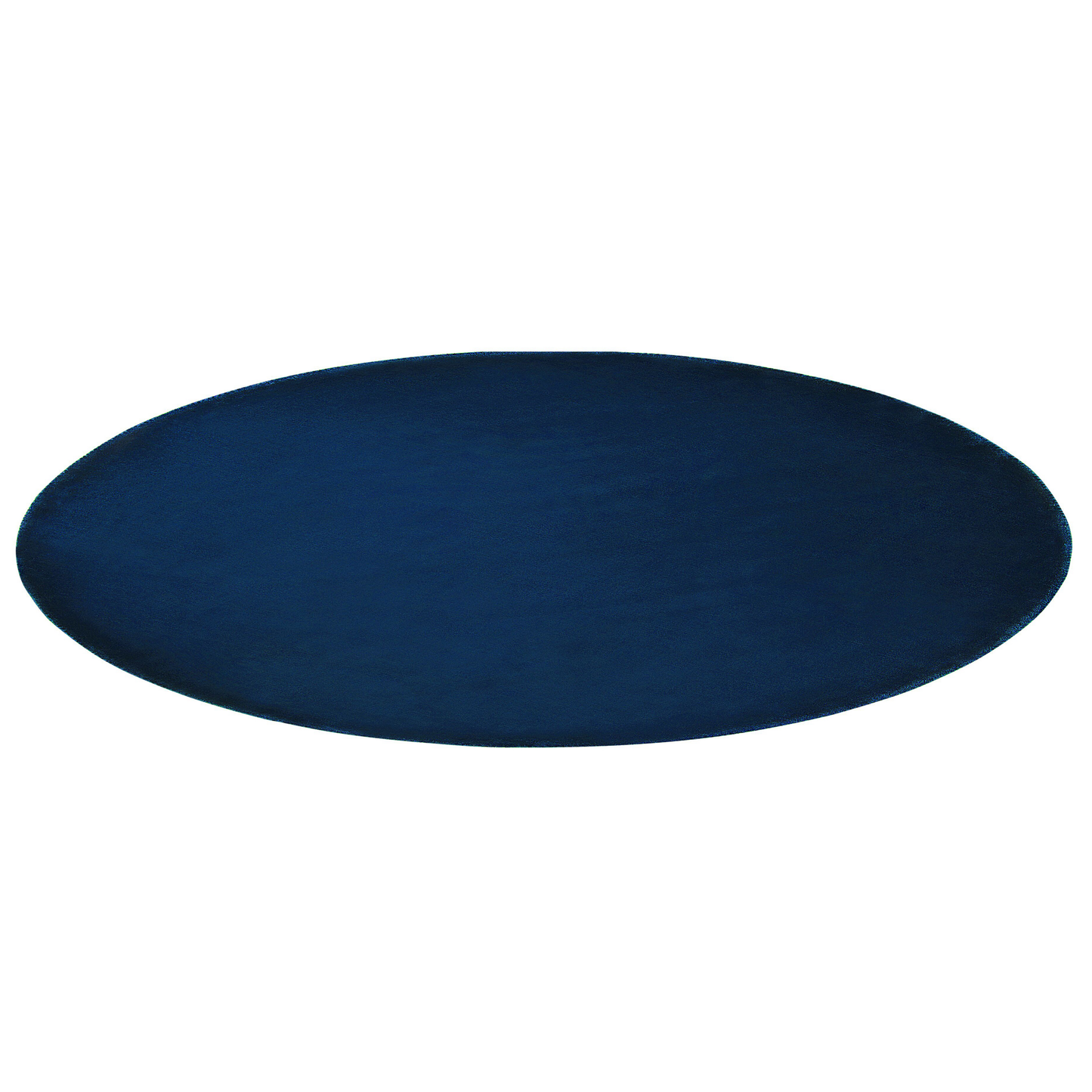 Teppich marineblau ⌀ 140 cm Kurzflor GESI II