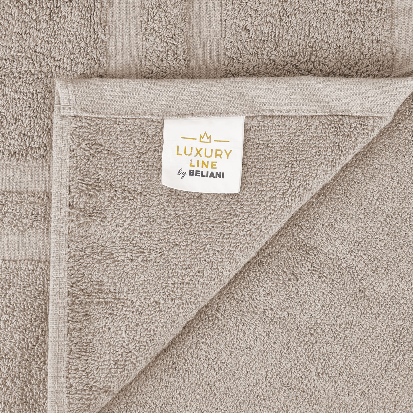 Handtücher 11er Set AREORA Baumwolle Beige