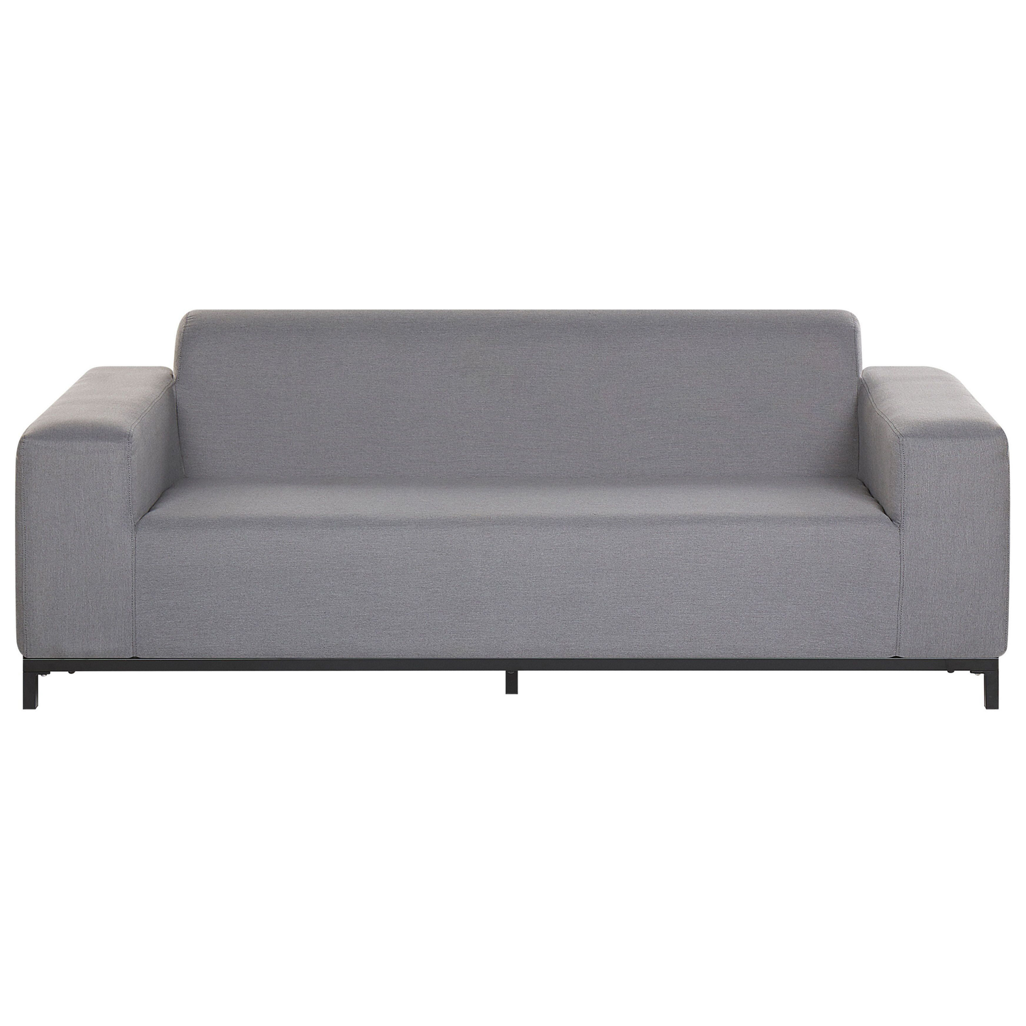 Lounge Set mit Tisch 5-Sitzer ROVIGO Grau