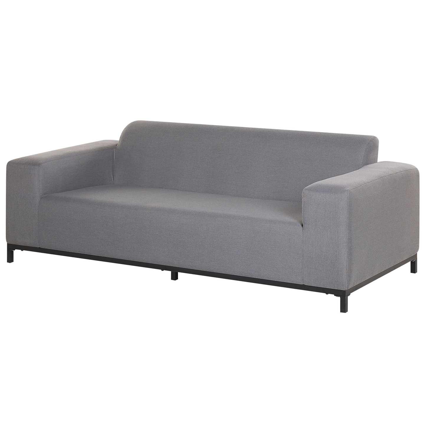 Lounge Set mit Tisch 5-Sitzer ROVIGO Grau