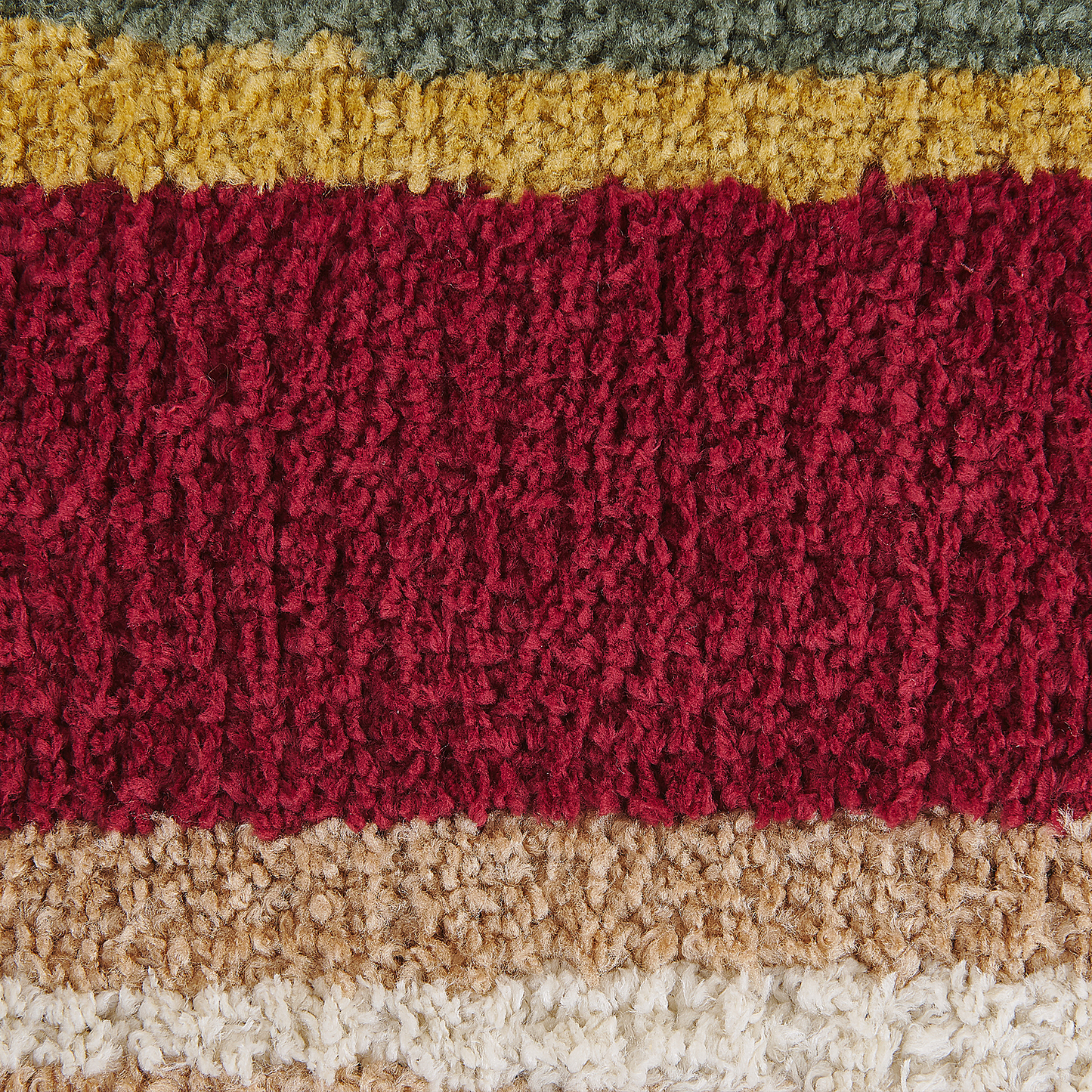 Teppich bunt 140 x 200 cm Kurzflor FATSA