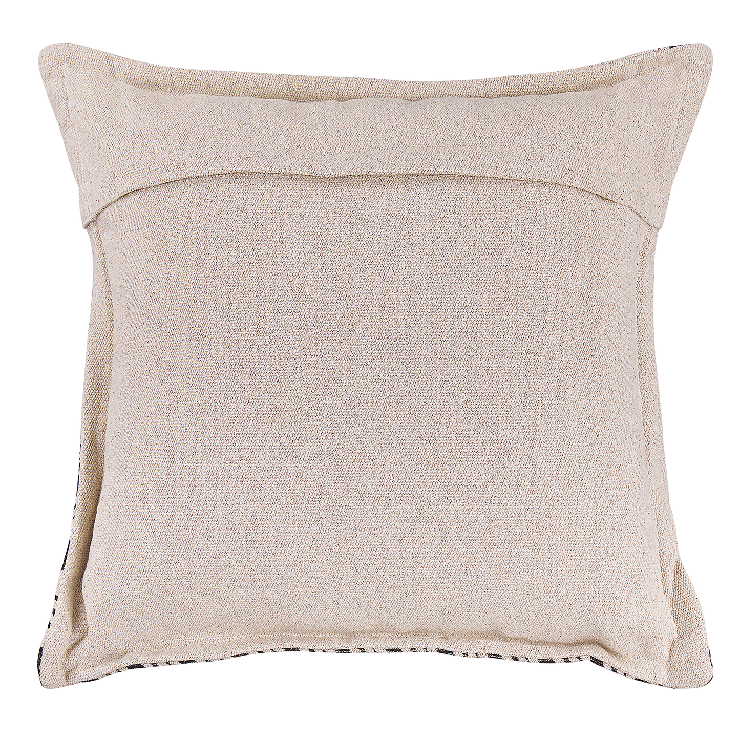 Dekokissen abstraktes Muster beige / schwarz 45 x 45 cm HENTEPE