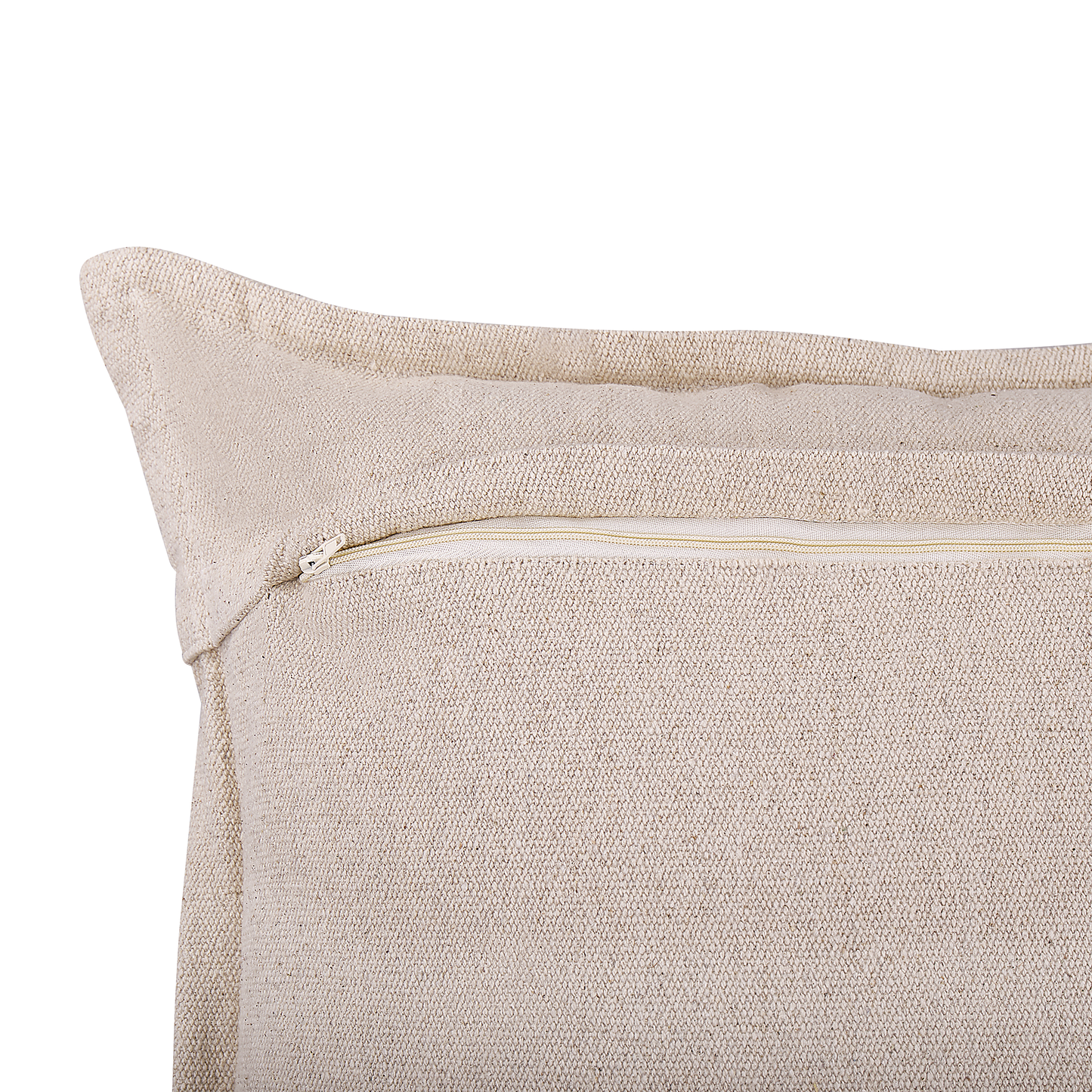 Dekokissen abstraktes Muster beige / schwarz 45 x 45 cm HENTEPE